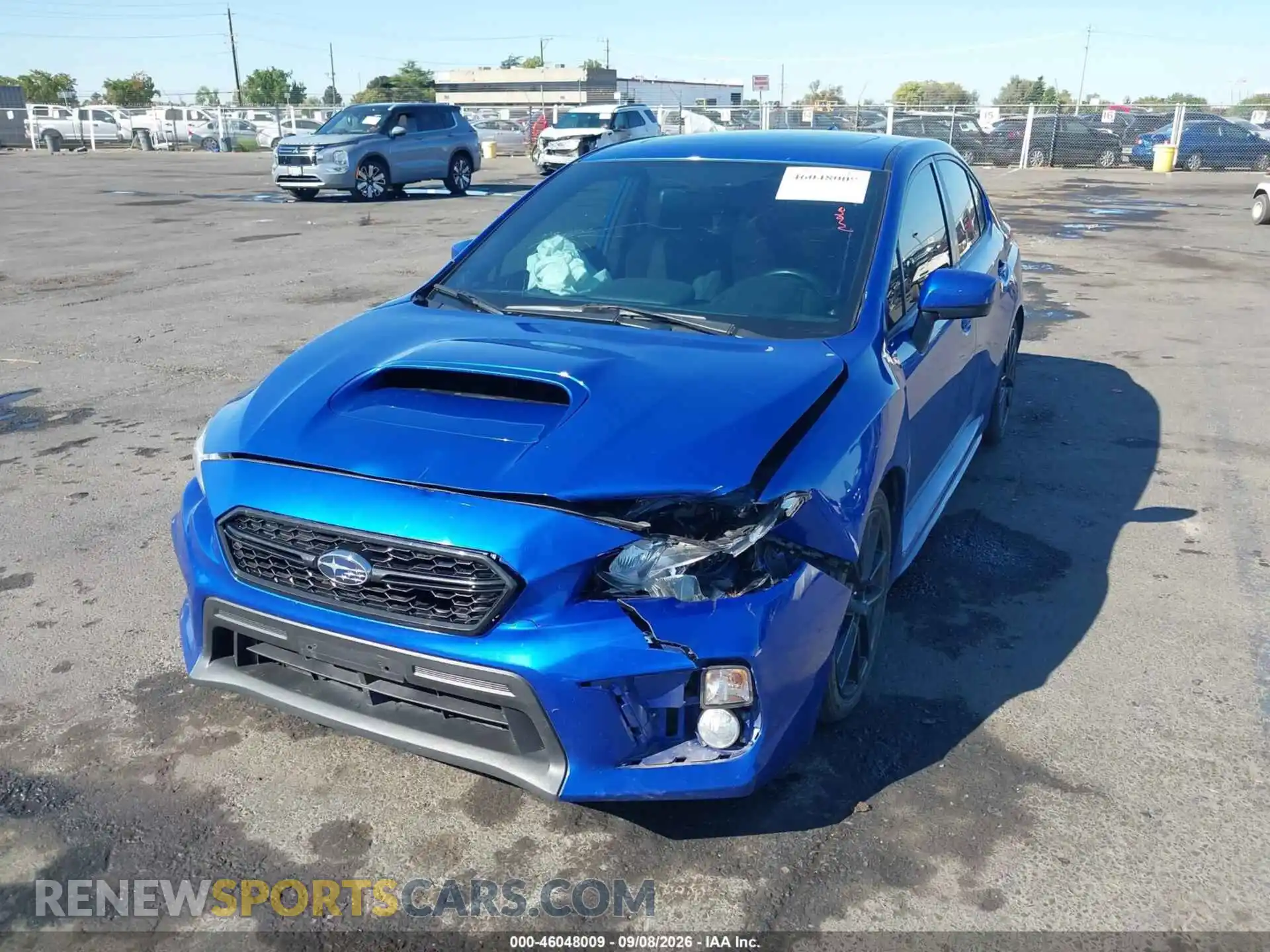 2 Photograph of a damaged car JF1VA1C64M9814474 SUBARU WRX 2021