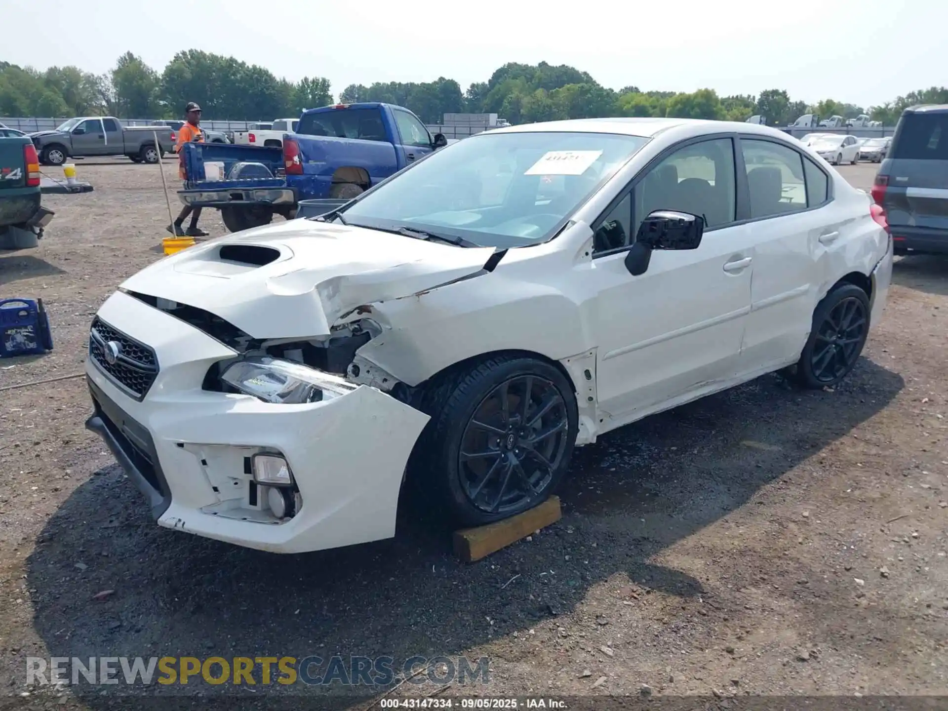 2 Photograph of a damaged car JF1VA1C66M9812080 SUBARU WRX 2021