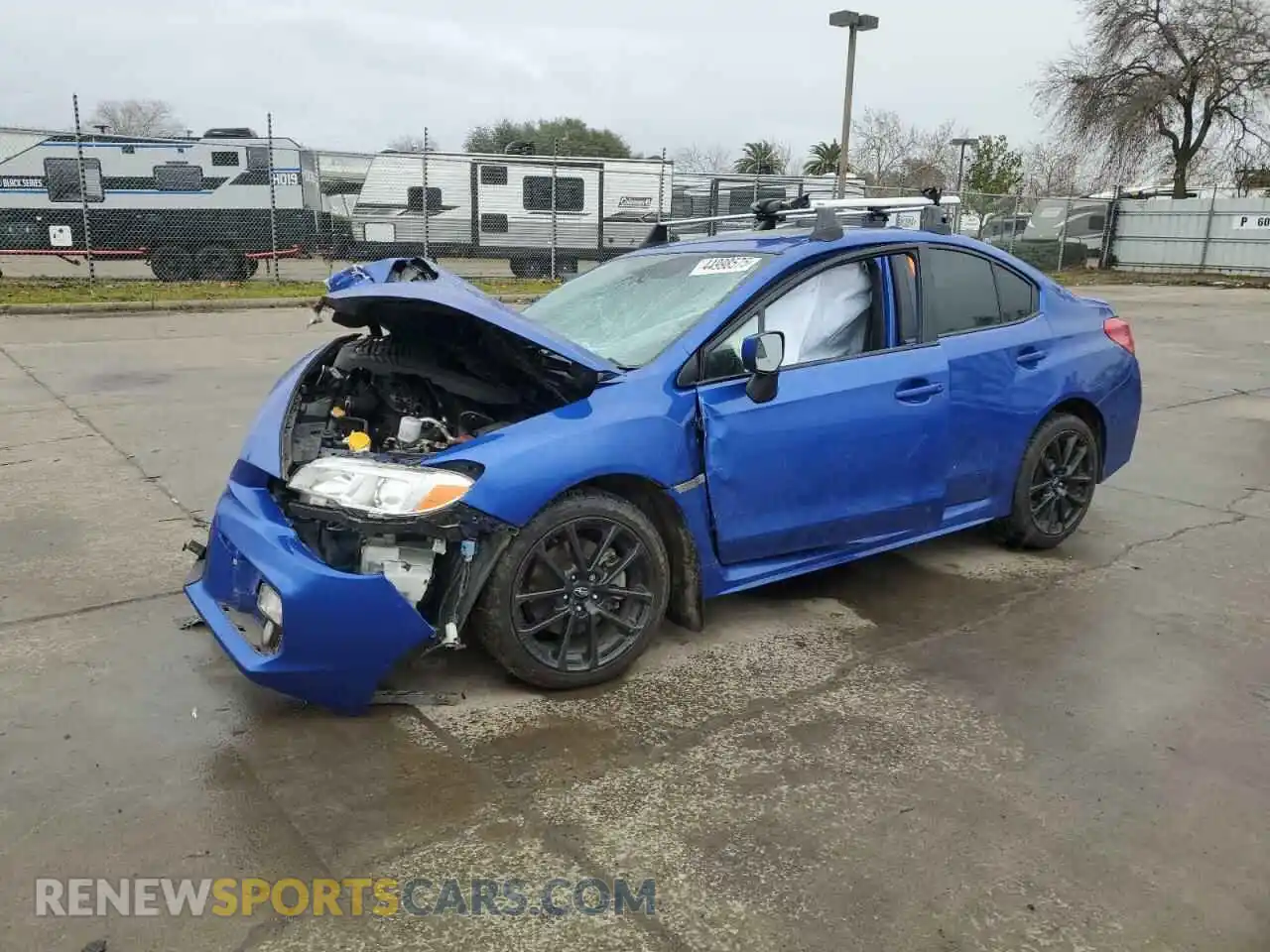 1 Photograph of a damaged car JF1VA1C66M9818199 SUBARU WRX 2021