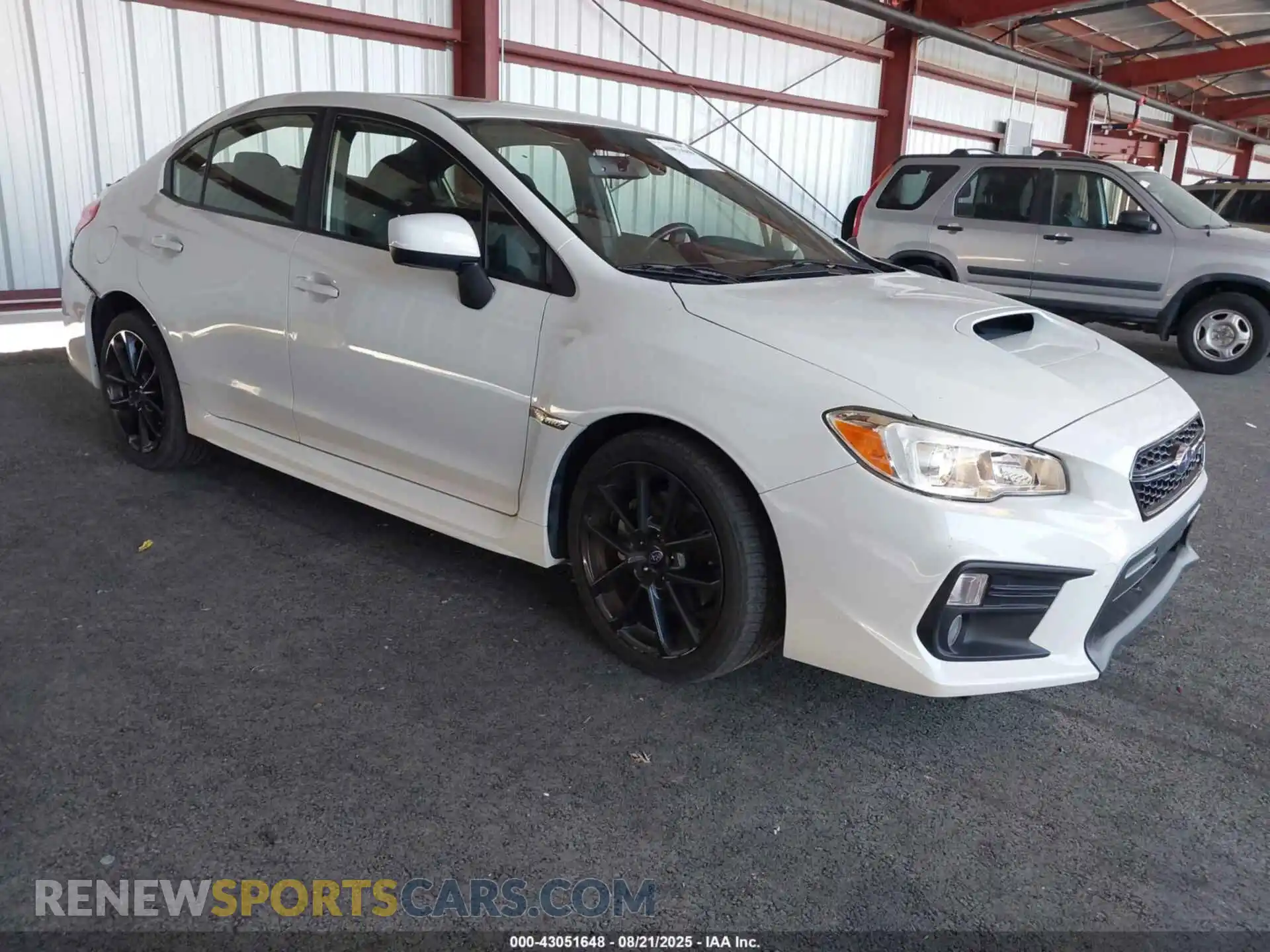 1 Photograph of a damaged car JF1VA1C67M9803873 SUBARU WRX 2021