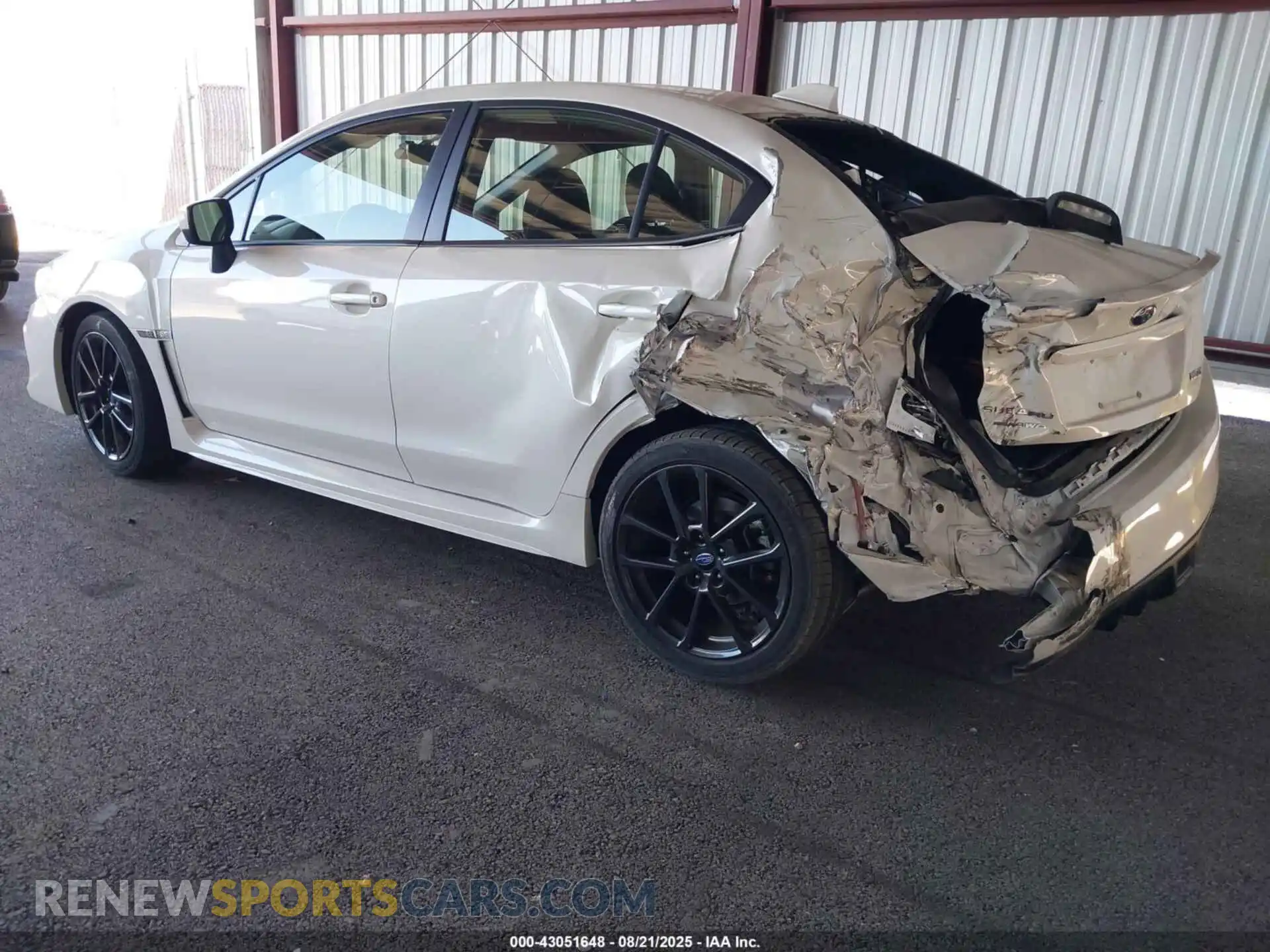 3 Photograph of a damaged car JF1VA1C67M9803873 SUBARU WRX 2021