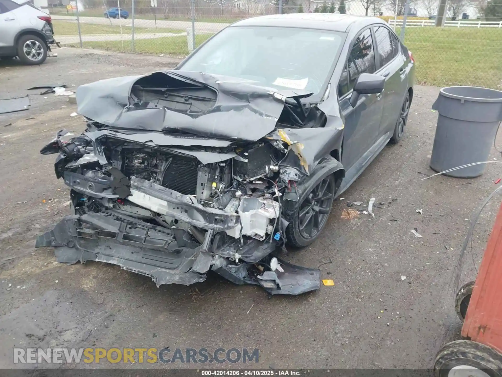 2 Photograph of a damaged car JF1VA1C68M9823551 SUBARU WRX 2021