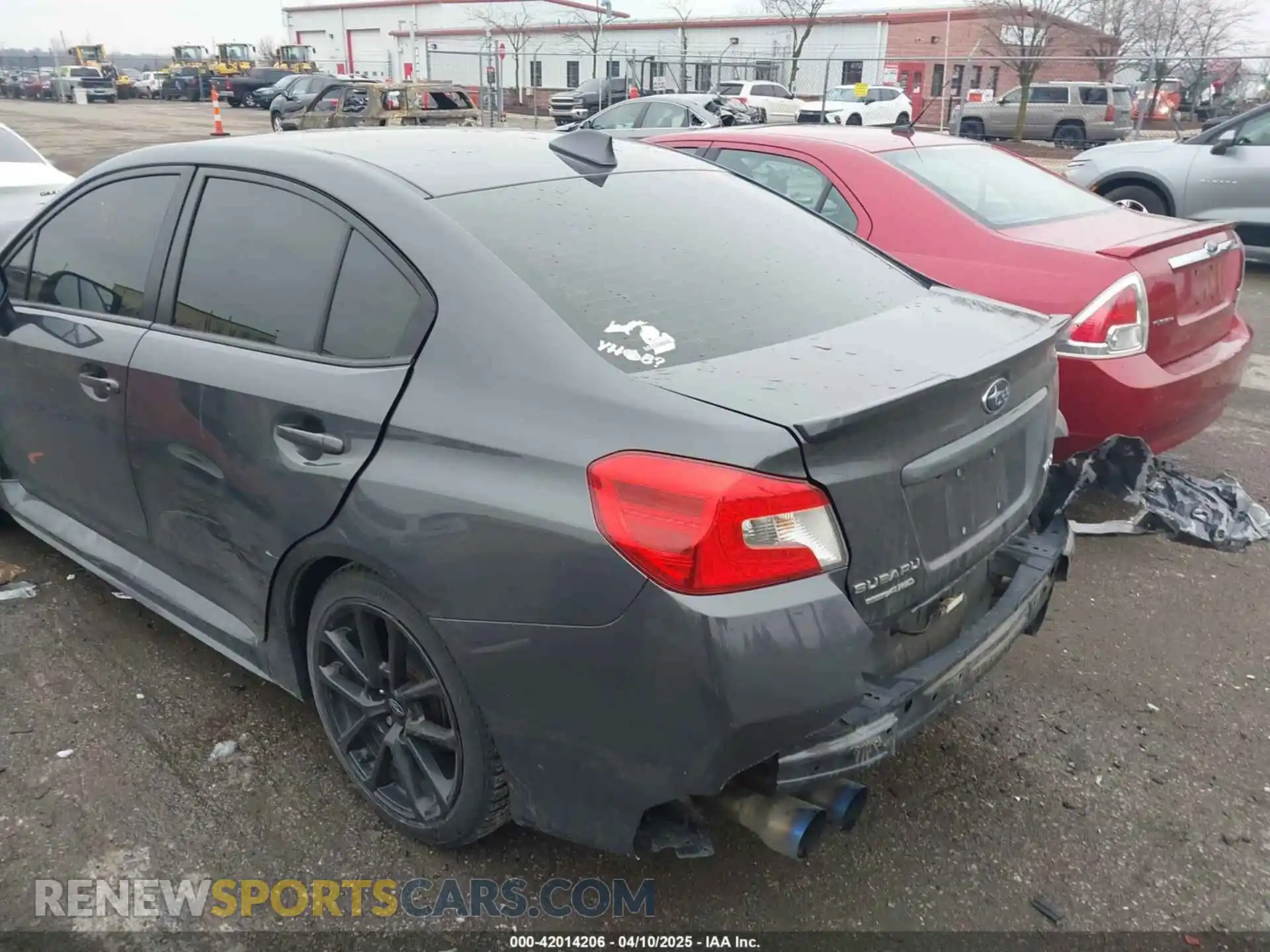 3 Photograph of a damaged car JF1VA1C68M9823551 SUBARU WRX 2021