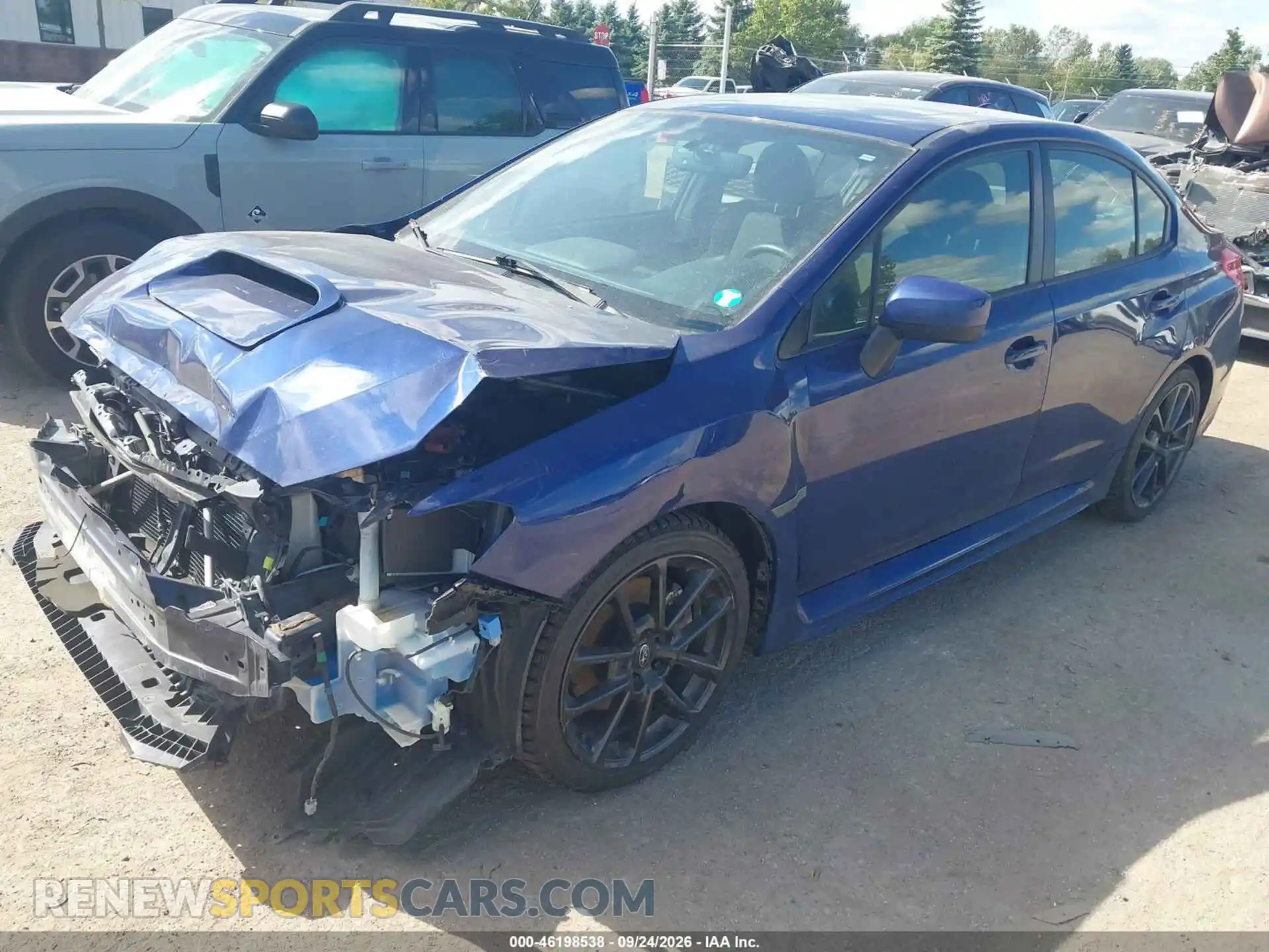 2 Photograph of a damaged car JF1VA1C6XM9806816 SUBARU WRX 2021