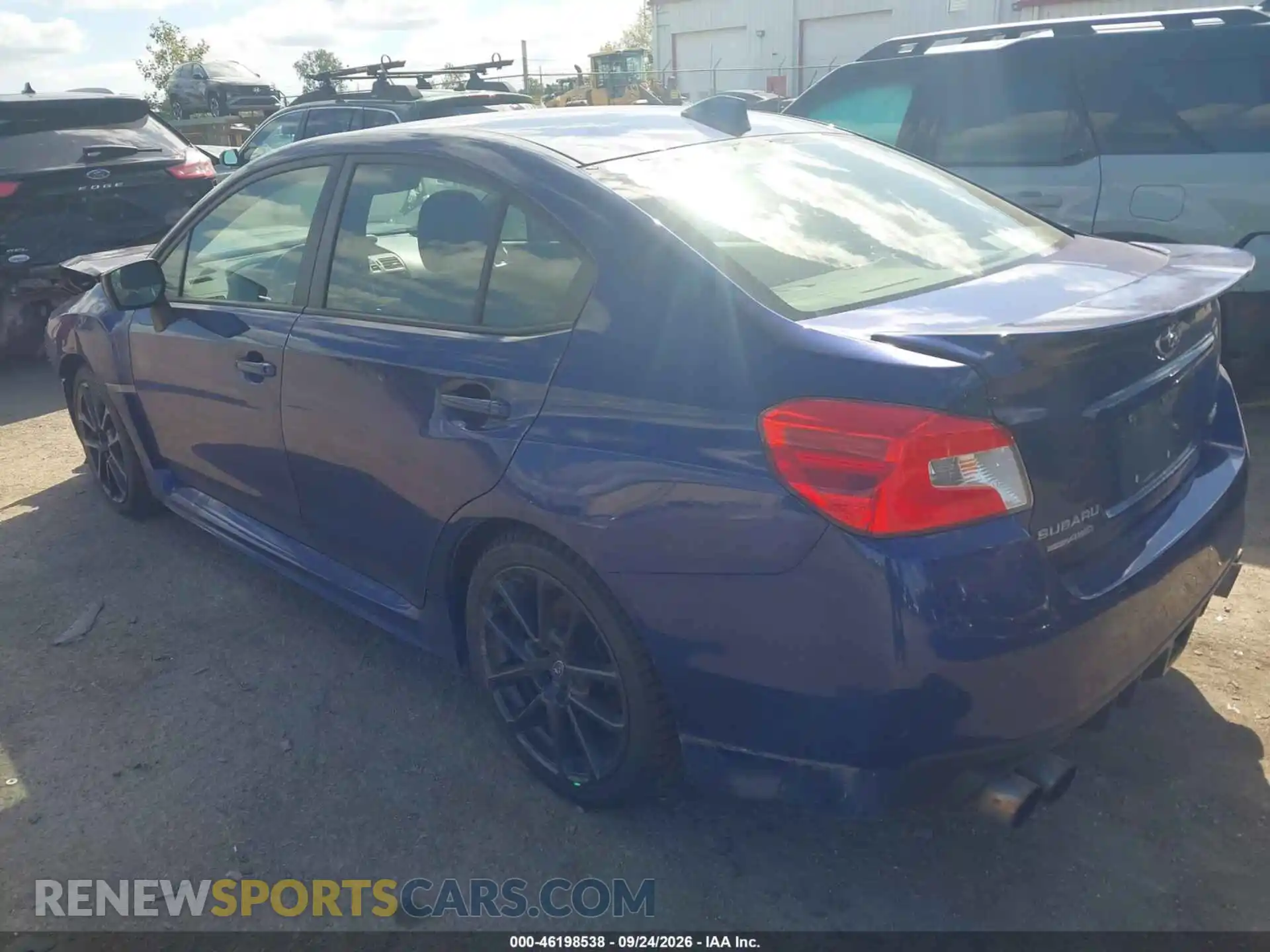 3 Photograph of a damaged car JF1VA1C6XM9806816 SUBARU WRX 2021