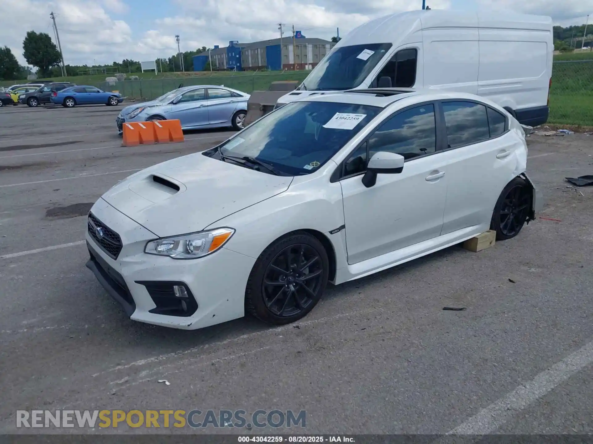 2 Photograph of a damaged car JF1VA1C6XM9817511 SUBARU WRX 2021