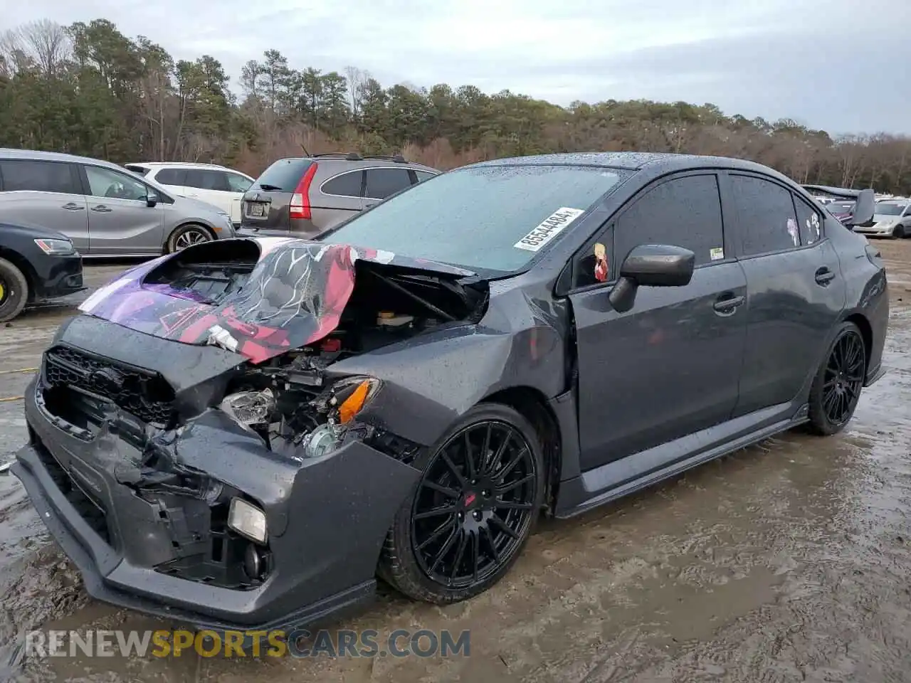 1 Photograph of a damaged car JF1VA1F68M8808209 SUBARU WRX 2021