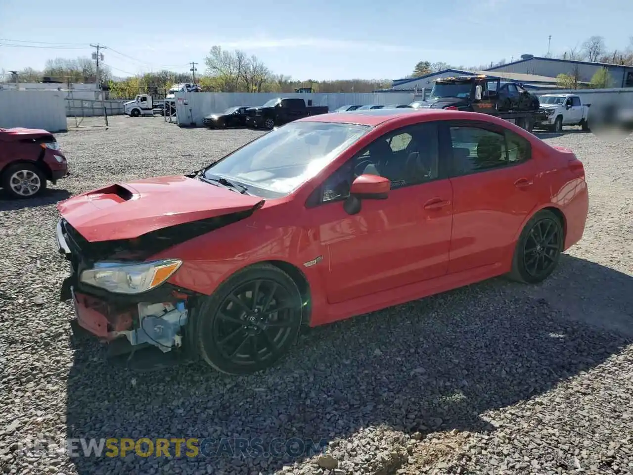 1 Photograph of a damaged car JF1VA1F6XM8808681 SUBARU WRX 2021