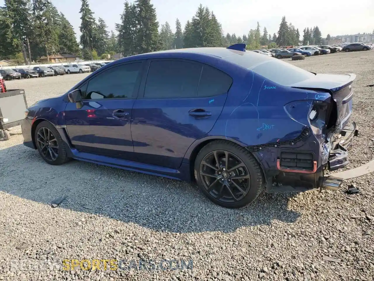 2 Photograph of a damaged car JF1VA1H65M9819790 SUBARU WRX 2021