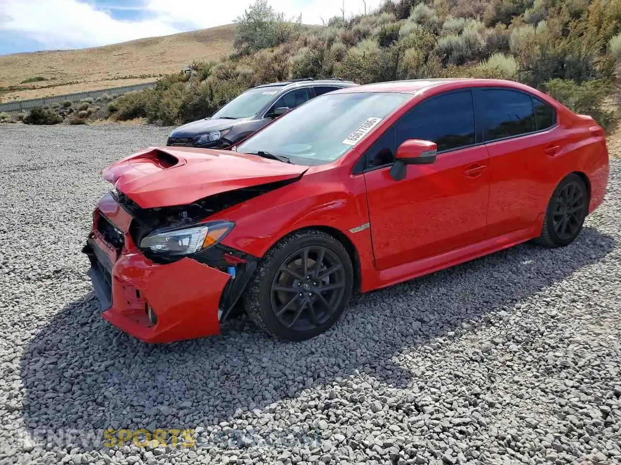 1 Photograph of a damaged car JF1VA1P6XM8805035 SUBARU WRX 2021