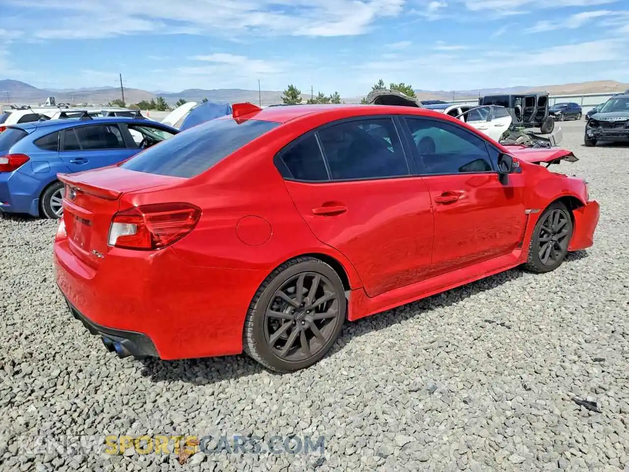 3 Photograph of a damaged car JF1VA1P6XM8805035 SUBARU WRX 2021