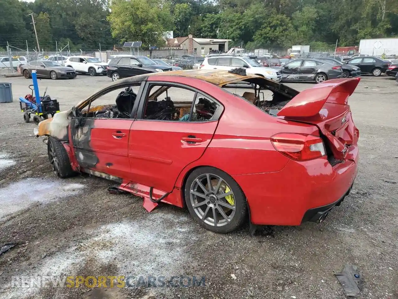 2 Photograph of a damaged car JF1VA2E62M9815027 SUBARU WRX 2021