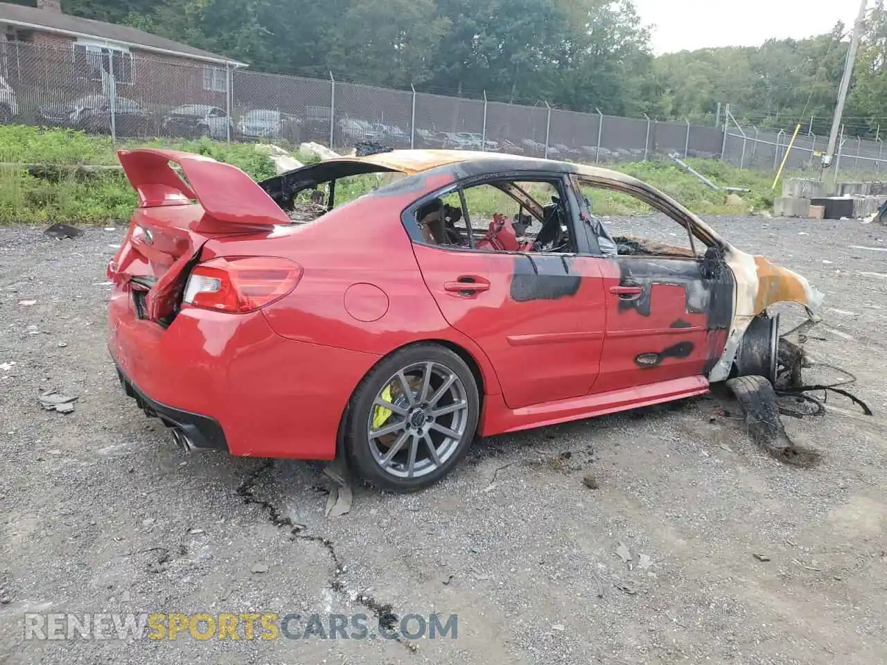 3 Photograph of a damaged car JF1VA2E62M9815027 SUBARU WRX 2021