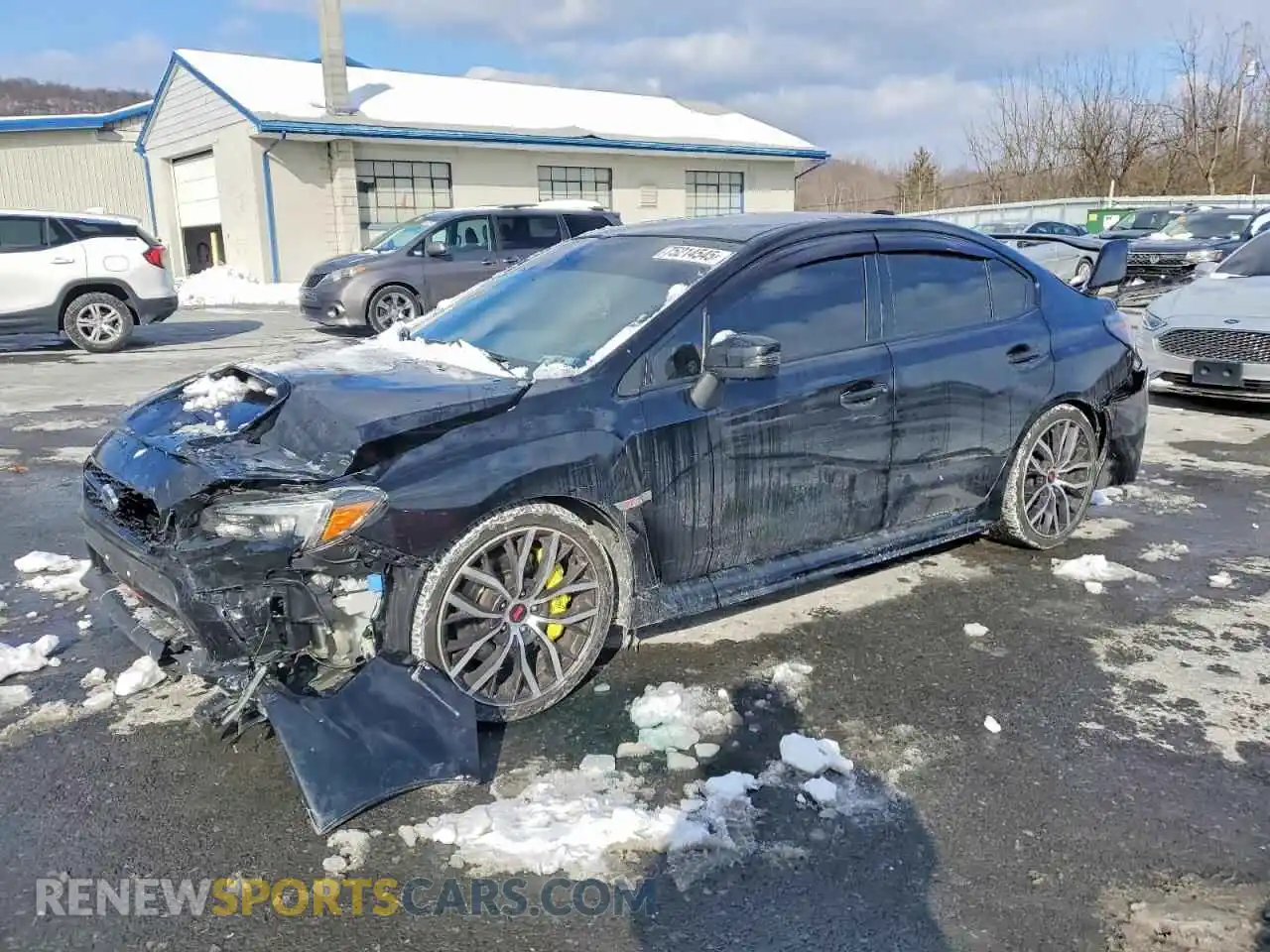 1 Photograph of a damaged car JF1VA2E6XM9802039 SUBARU WRX 2021