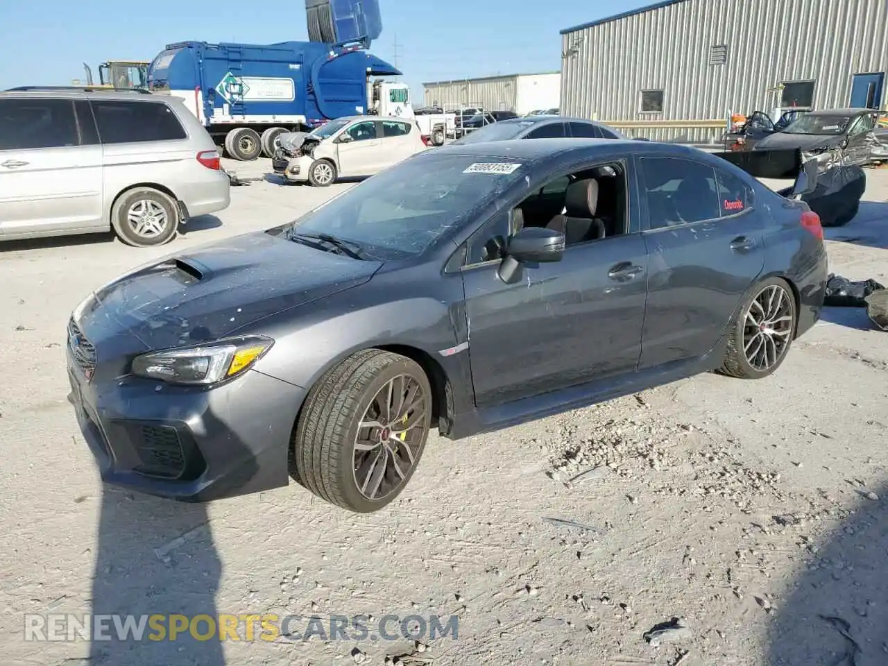 1 Photograph of a damaged car JF1VA2S61M9801897 SUBARU WRX 2021