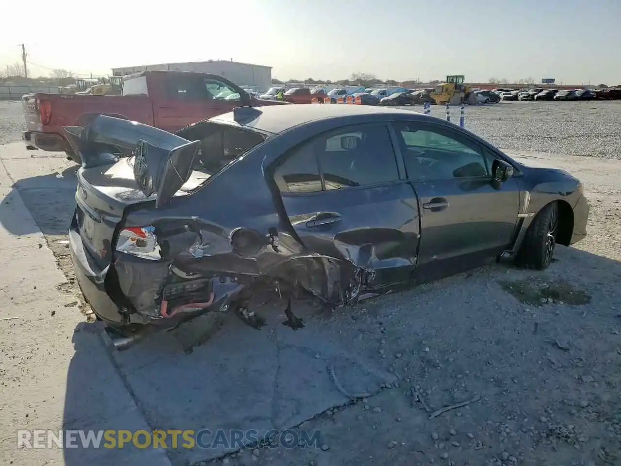 3 Photograph of a damaged car JF1VA2S61M9801897 SUBARU WRX 2021