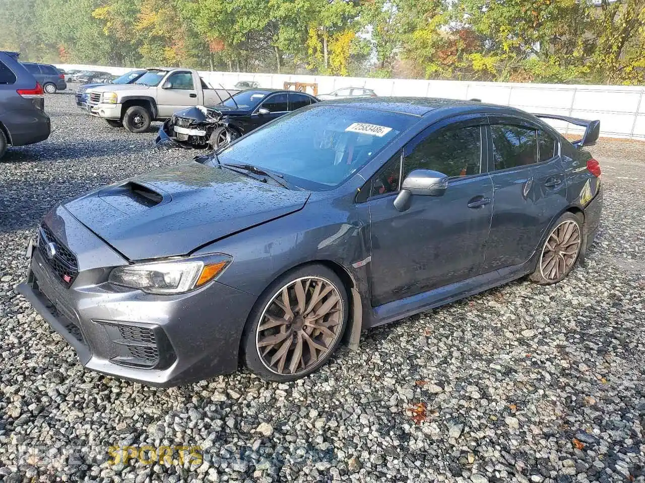 1 Photograph of a damaged car JF1VA2W6XM9807854 SUBARU WRX 2021