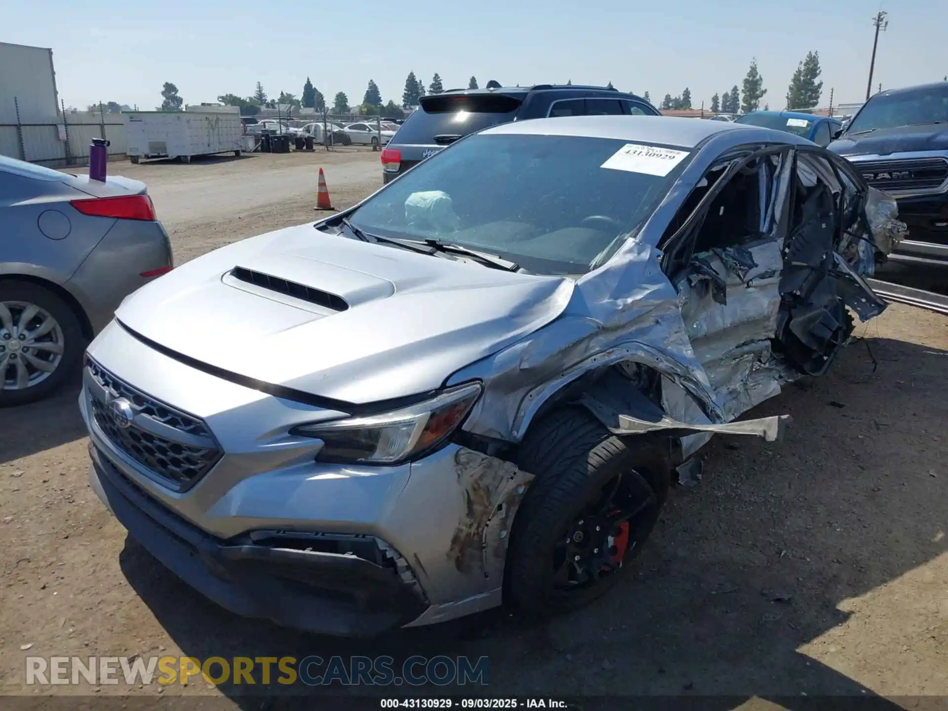 2 Photograph of a damaged car JF1VBAA60N9009461 SUBARU WRX 2022