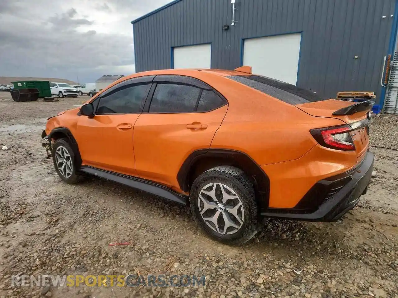 2 fotografías del automóvil dañado JF1VBAA60N9015714 SUBARU WRX 2022