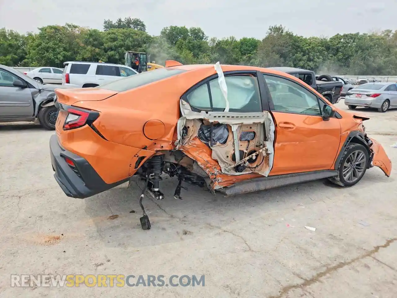 3 Photograph of a damaged car JF1VBAA60N9016359 SUBARU WRX 2022
