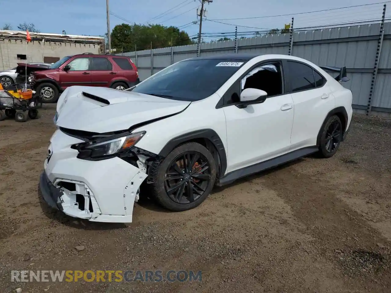 1 Photograph of a damaged car JF1VBAA62N9011406 SUBARU WRX 2022
