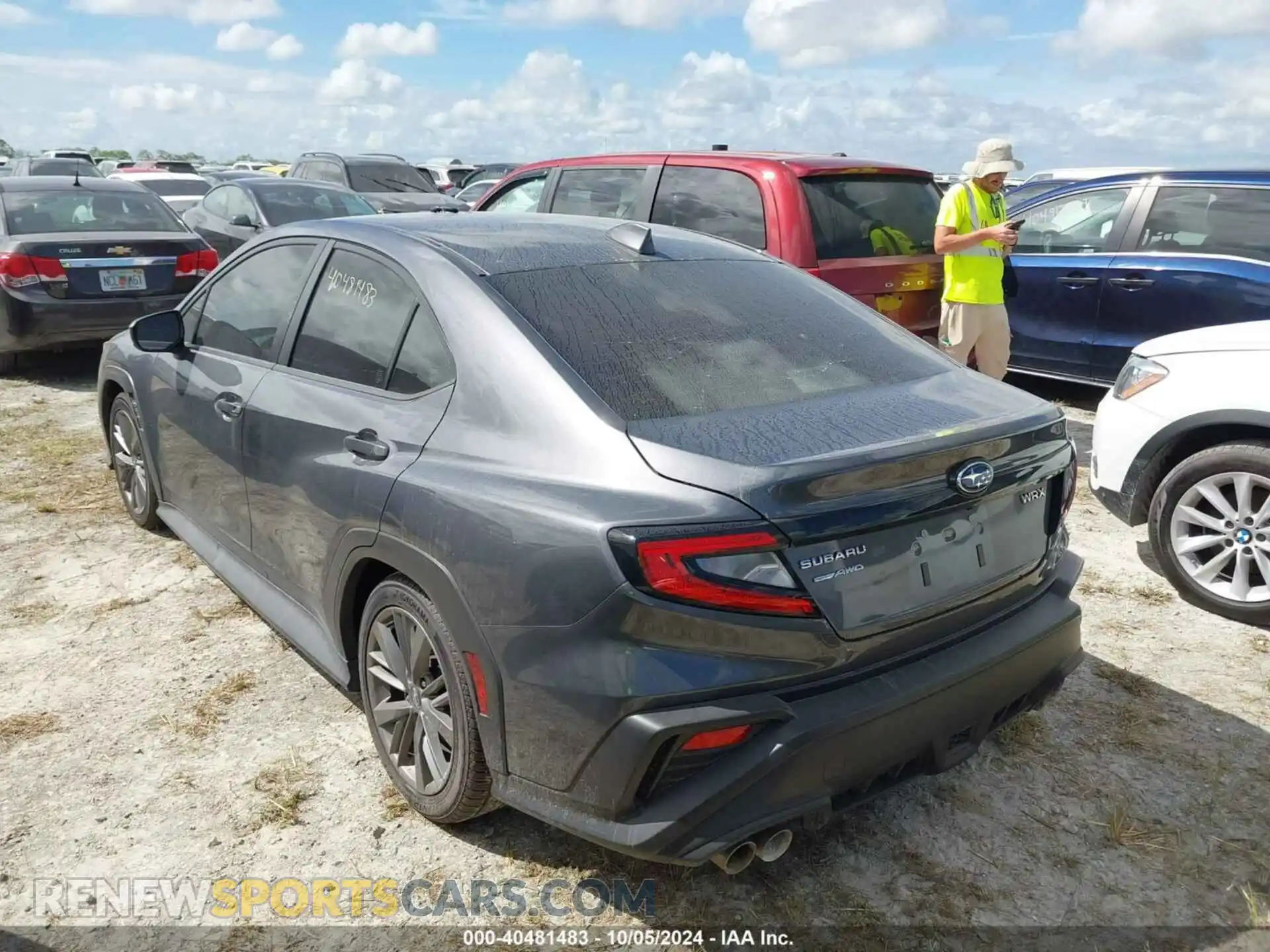 3 Photograph of a damaged car JF1VBAA63N9007042 SUBARU WRX 2022