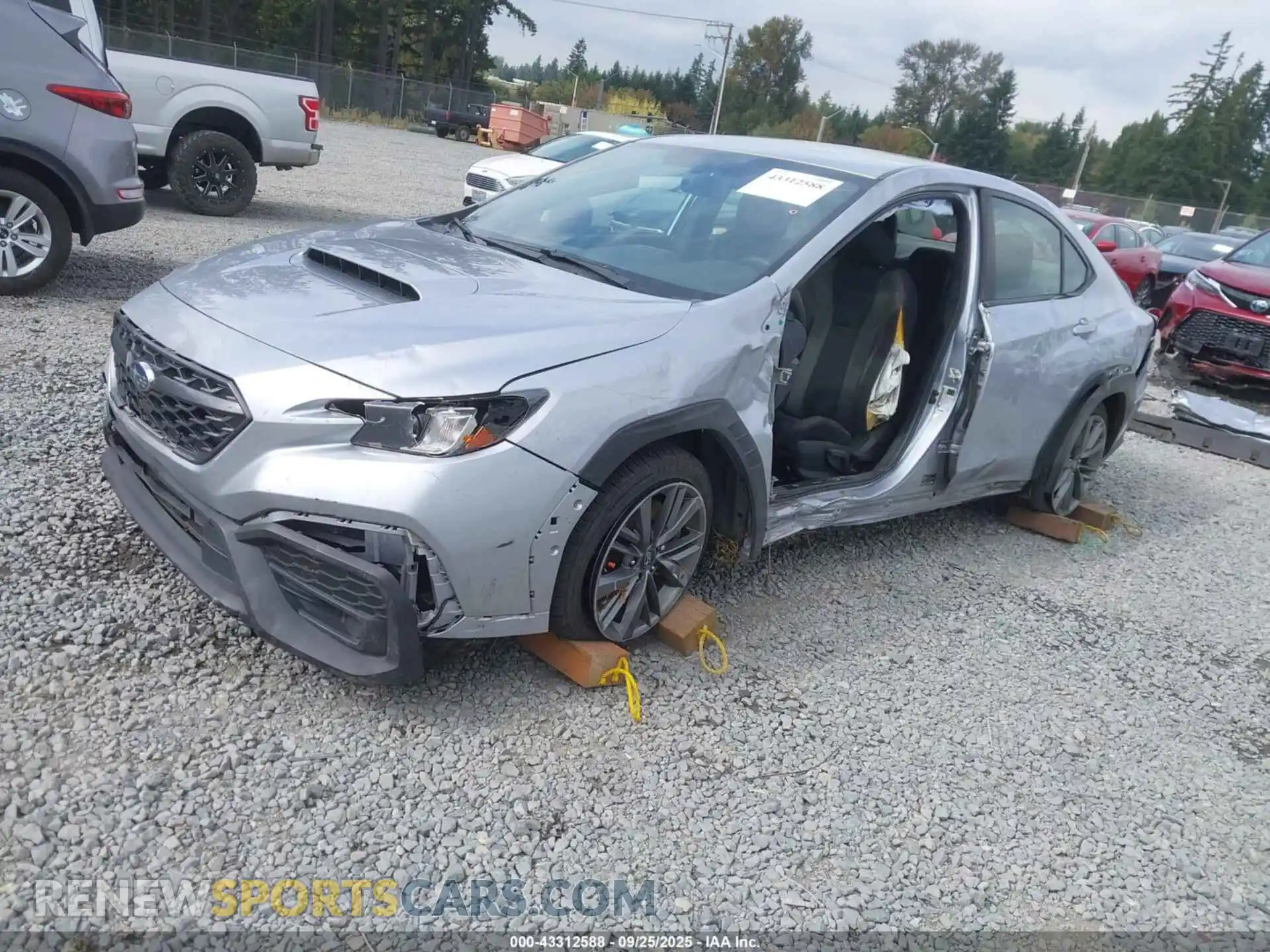 2 Photograph of a damaged car JF1VBAA63N9009146 SUBARU WRX 2022