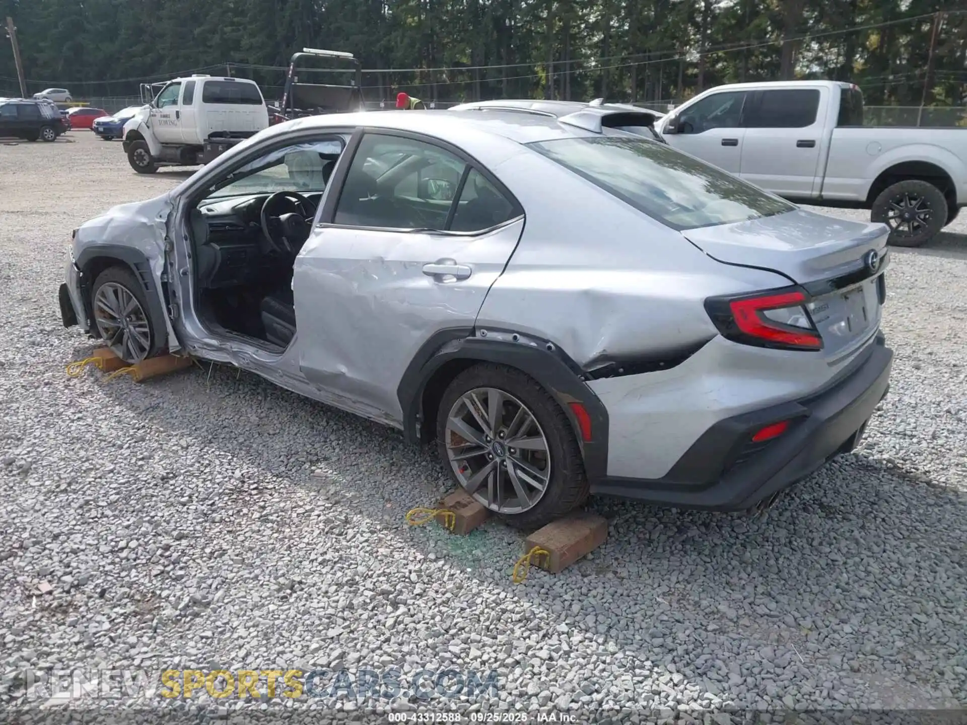 3 Photograph of a damaged car JF1VBAA63N9009146 SUBARU WRX 2022