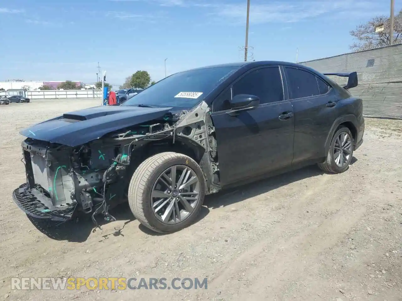 1 Photograph of a damaged car JF1VBAA63N9016517 SUBARU WRX 2022