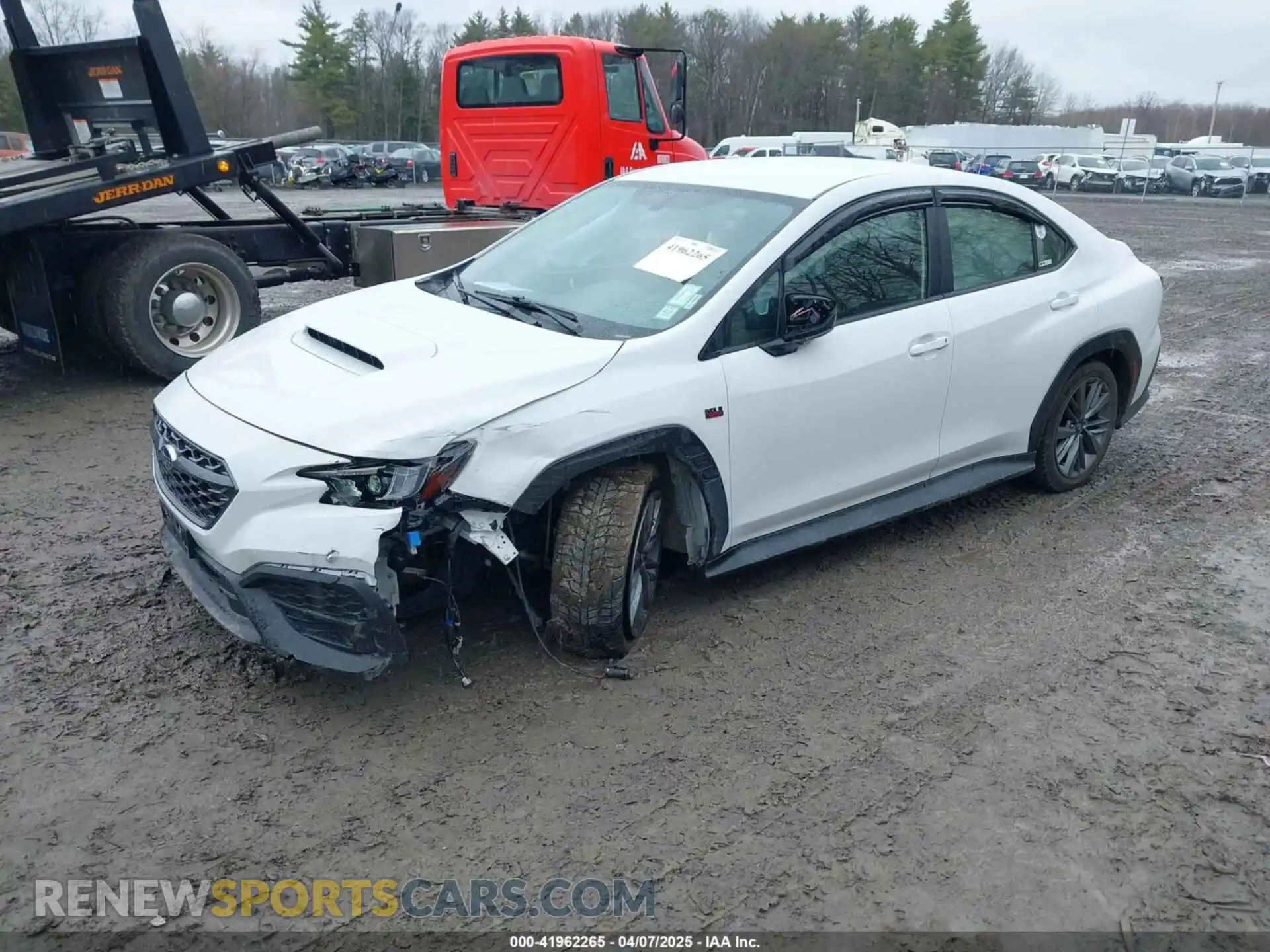 2 fotografías del automóvil dañado JF1VBAA65N9026482 SUBARU WRX 2022