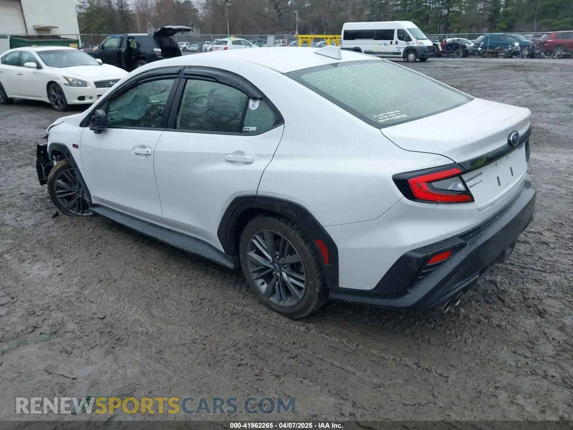 3 fotografías del automóvil dañado JF1VBAA65N9026482 SUBARU WRX 2022