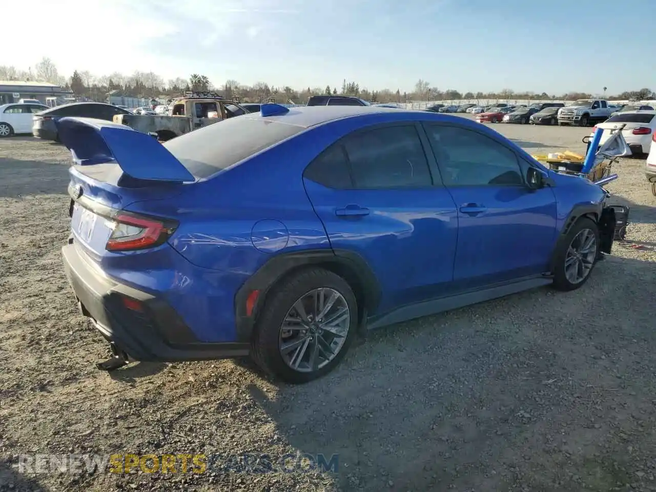 3 Photograph of a damaged car JF1VBAA66N9021405 SUBARU WRX 2022