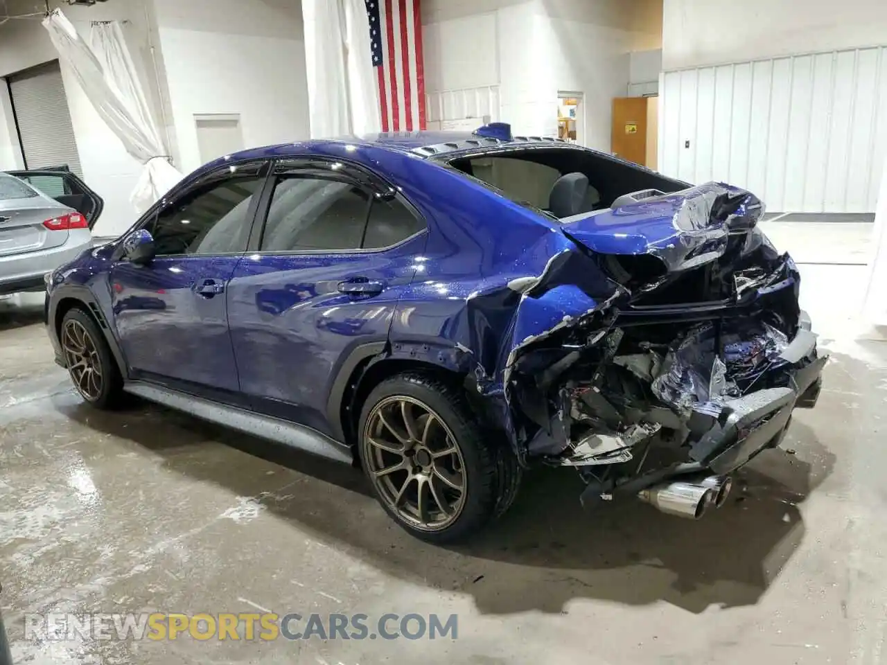 2 fotografías del automóvil dañado JF1VBAA67N9020554 SUBARU WRX 2022