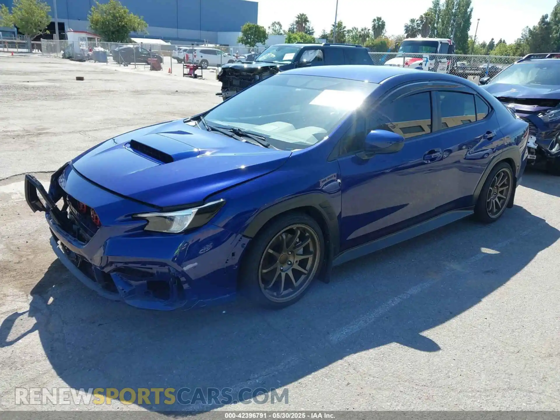 2 Photograph of a damaged car JF1VBAA6XN9017972 SUBARU WRX 2022
