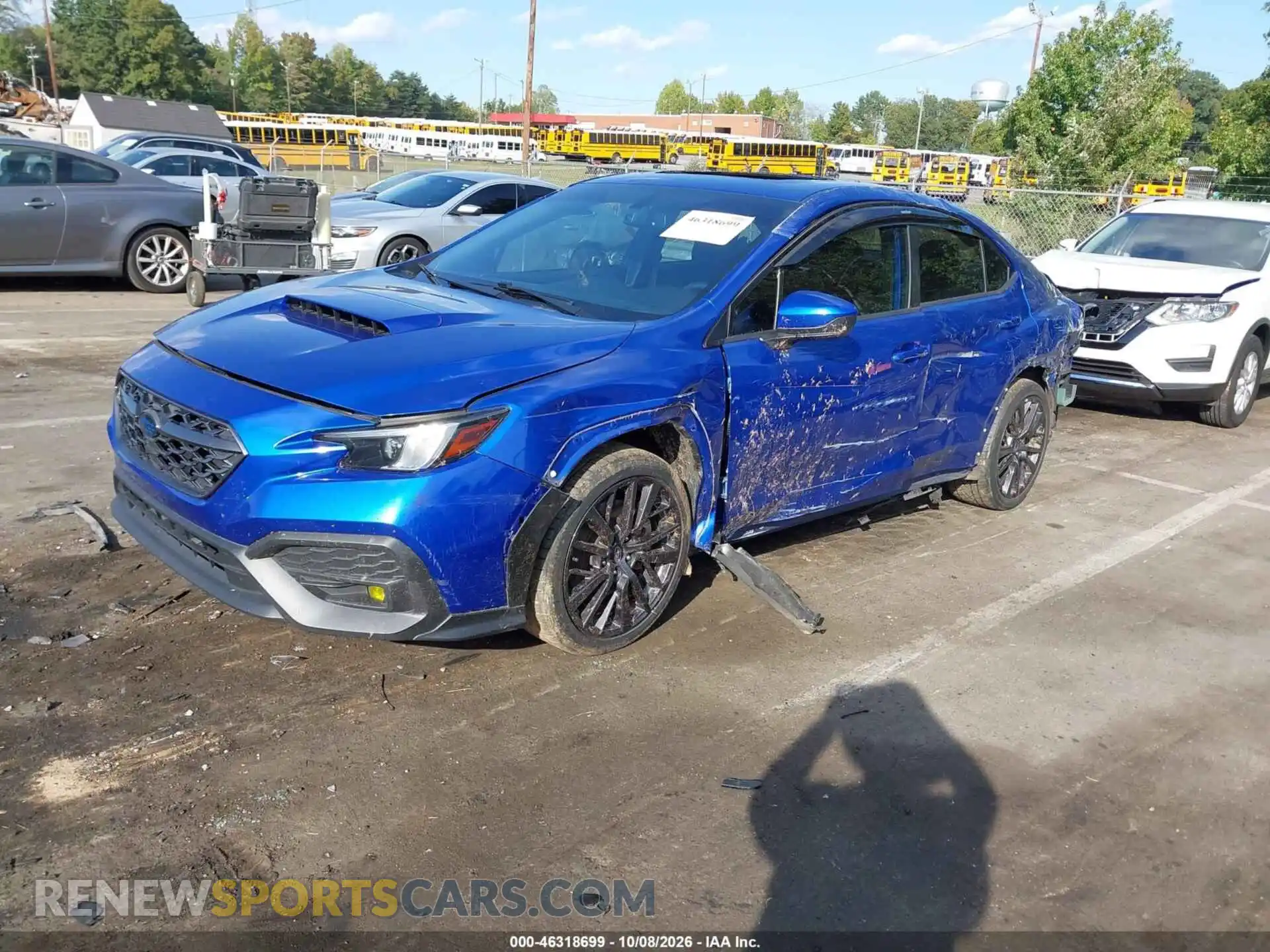2 Photograph of a damaged car JF1VBAF64N9011027 SUBARU WRX 2022