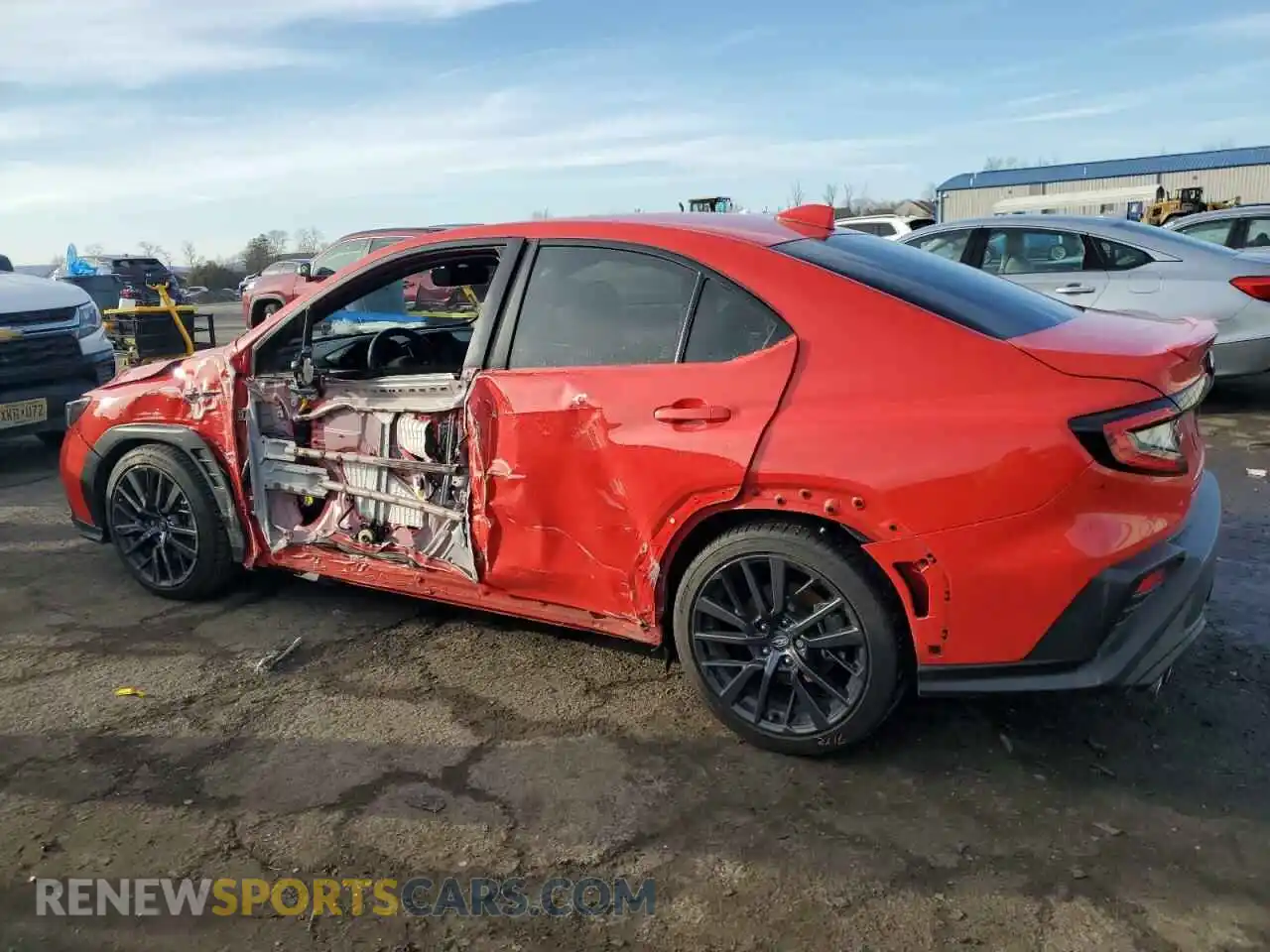 2 Photograph of a damaged car JF1VBAF68N9018403 SUBARU WRX 2022