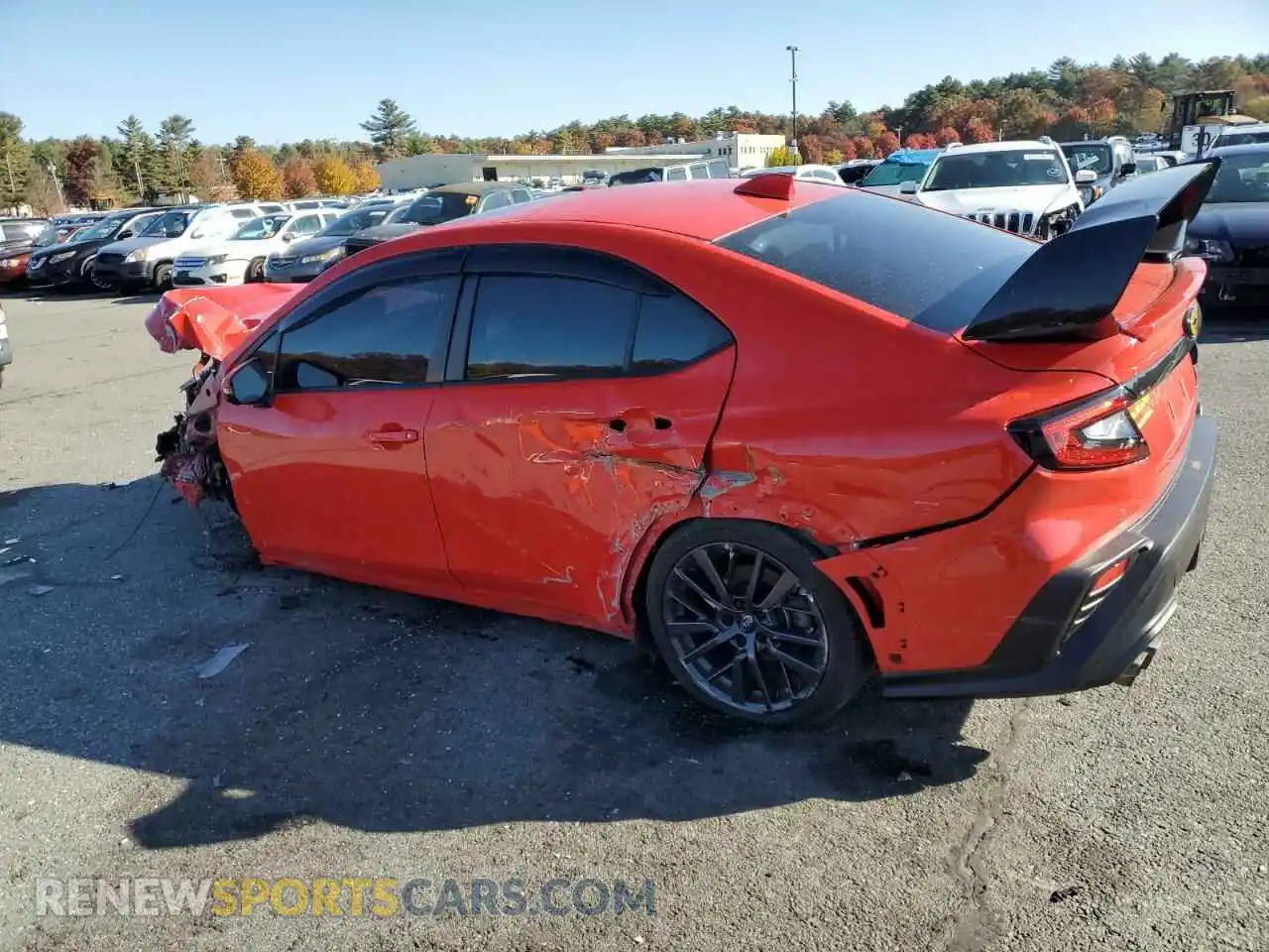 2 Photograph of a damaged car JF1VBAL62N9016893 SUBARU WRX 2022