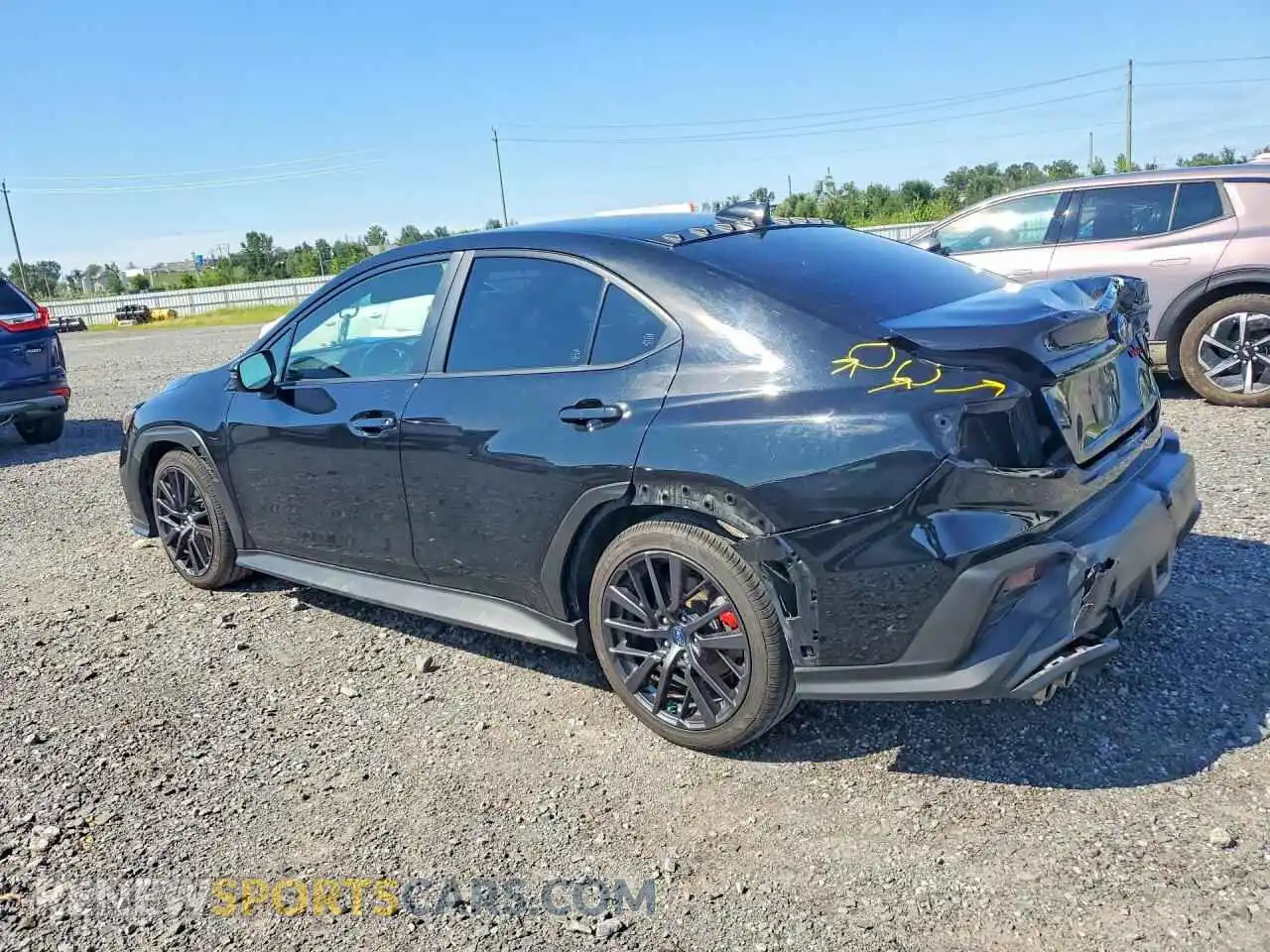 2 Photograph of a damaged car JF1VBAL62N9032656 SUBARU WRX 2022