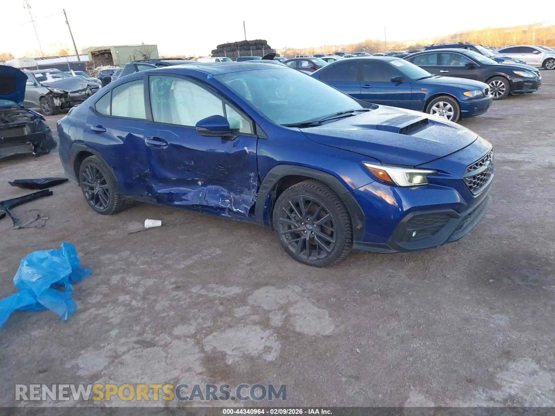 1 Photograph of a damaged car JF1VBAL63N9007068 SUBARU WRX 2022