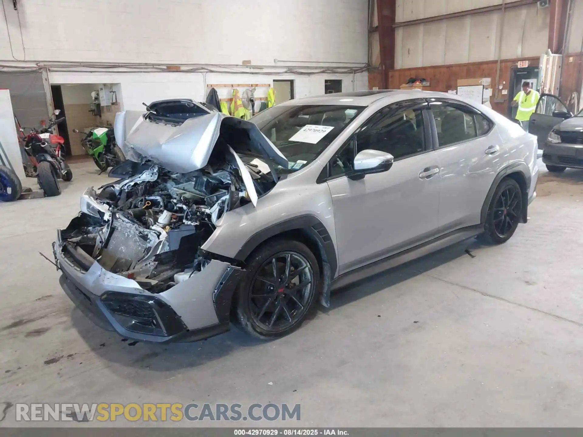 2 Photograph of a damaged car JF1VBAL63N9026459 SUBARU WRX 2022