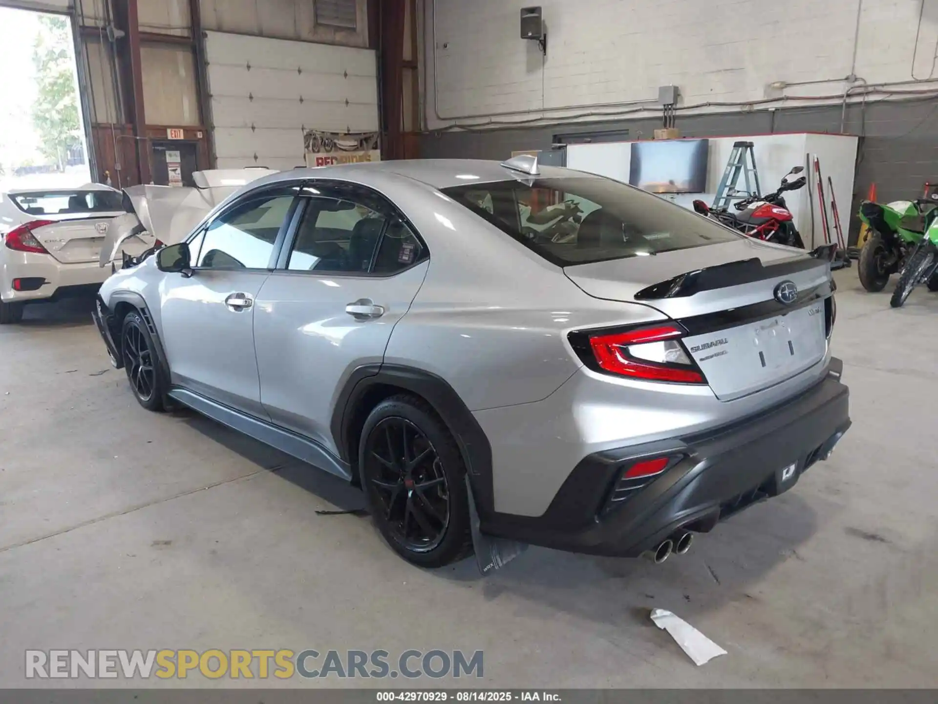 3 Photograph of a damaged car JF1VBAL63N9026459 SUBARU WRX 2022