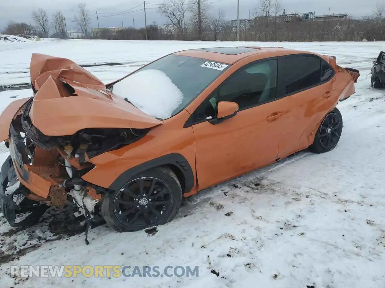 1 Photograph of a damaged car JF1VBAL65N9009744 SUBARU WRX 2022