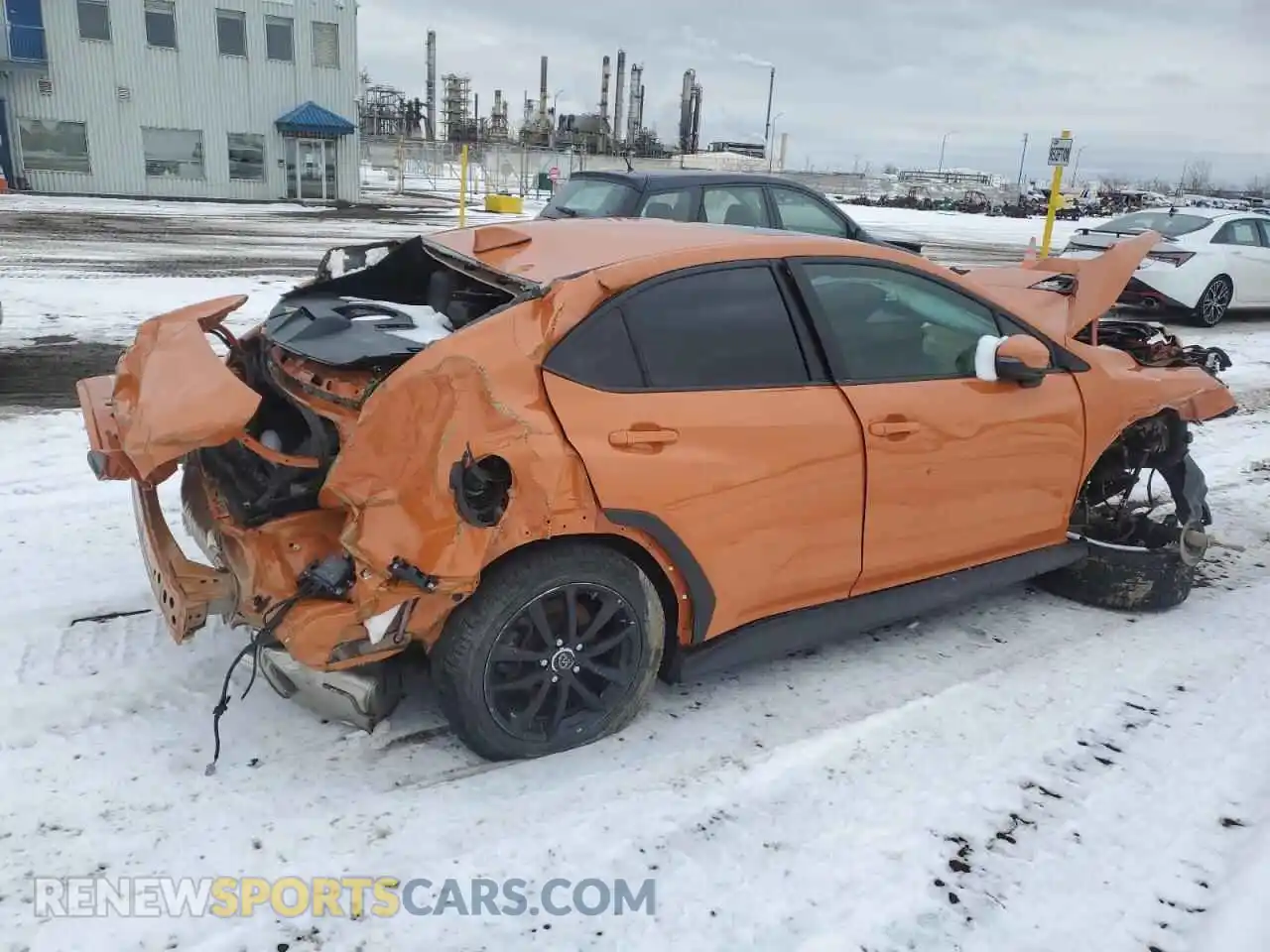 3 Photograph of a damaged car JF1VBAL65N9009744 SUBARU WRX 2022