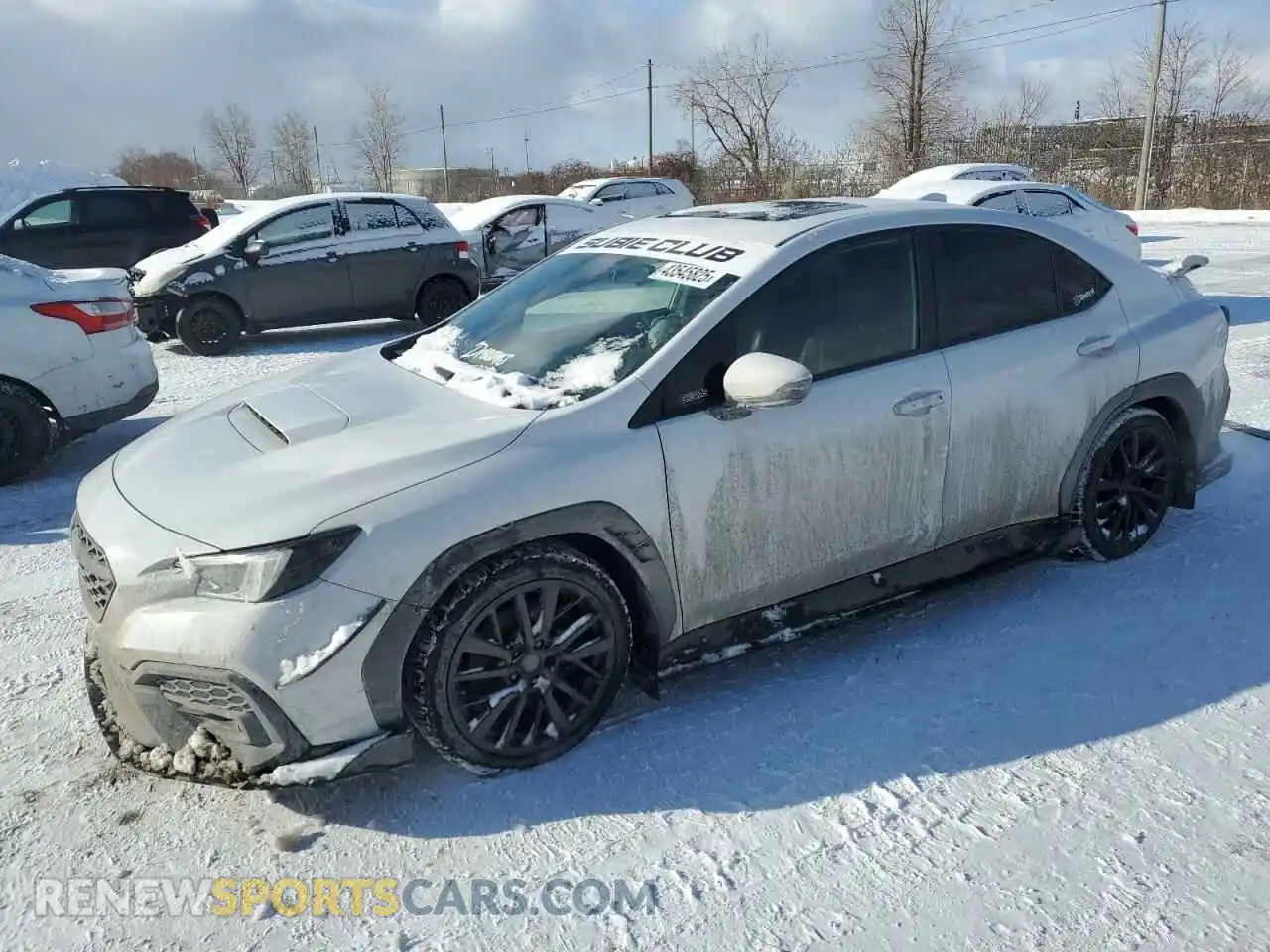 1 Photograph of a damaged car JF1VBAL66N9007761 SUBARU WRX 2022