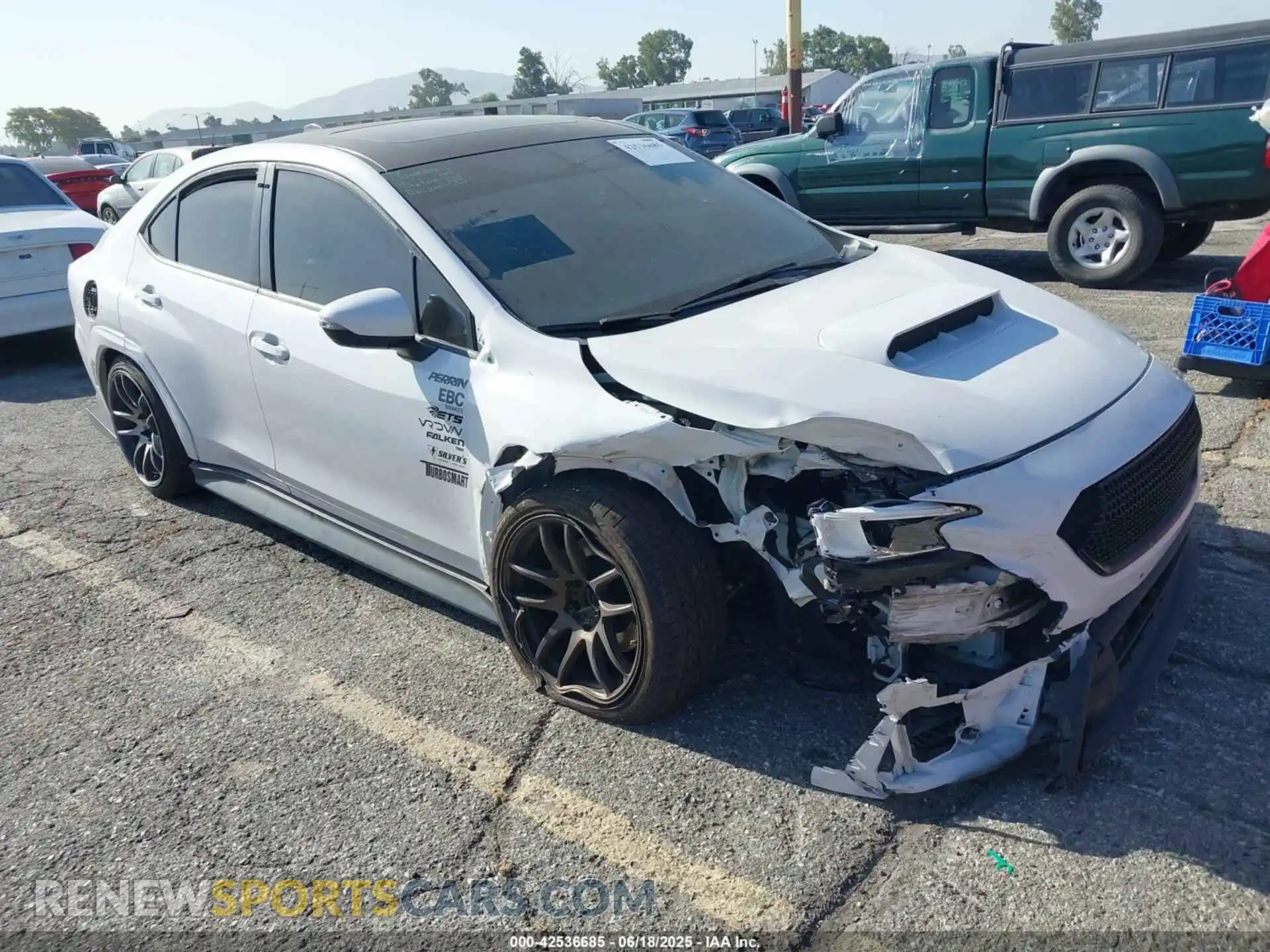 1 Photograph of a damaged car JF1VBAL66N9014225 SUBARU WRX 2022