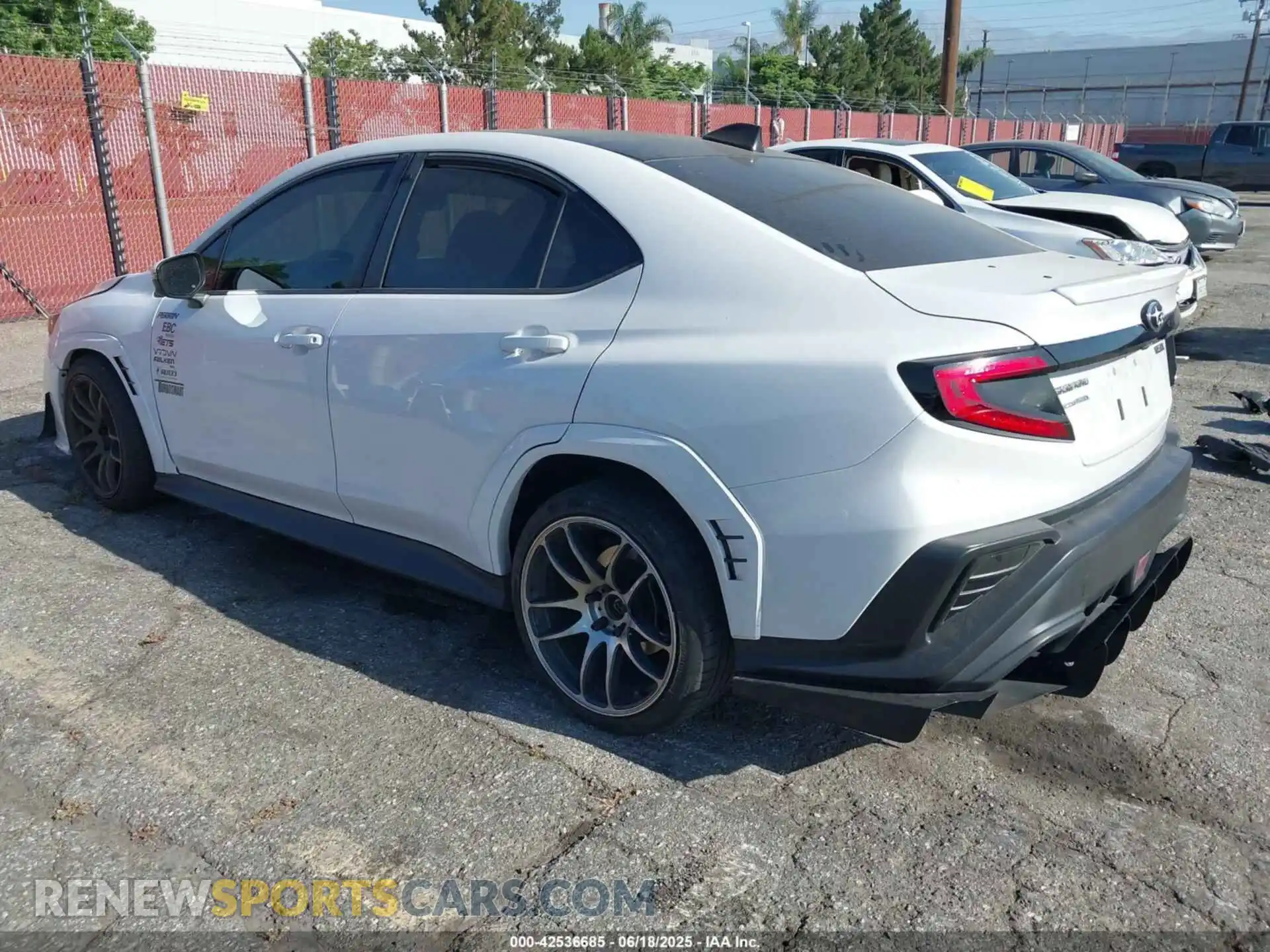 3 Photograph of a damaged car JF1VBAL66N9014225 SUBARU WRX 2022
