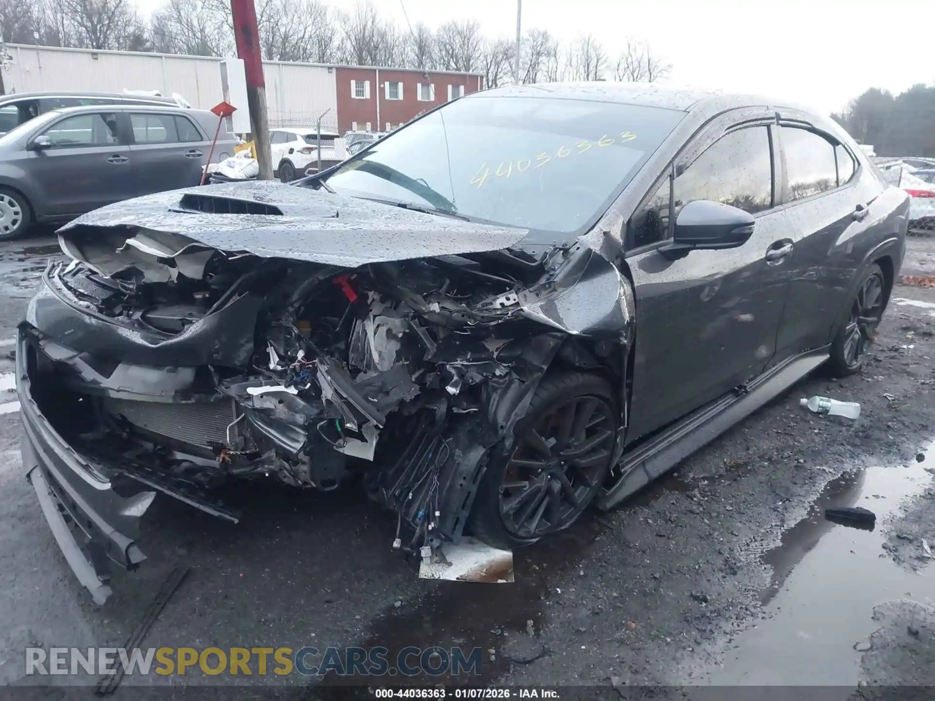 2 Photograph of a damaged car JF1VBAL66N9015777 SUBARU WRX 2022