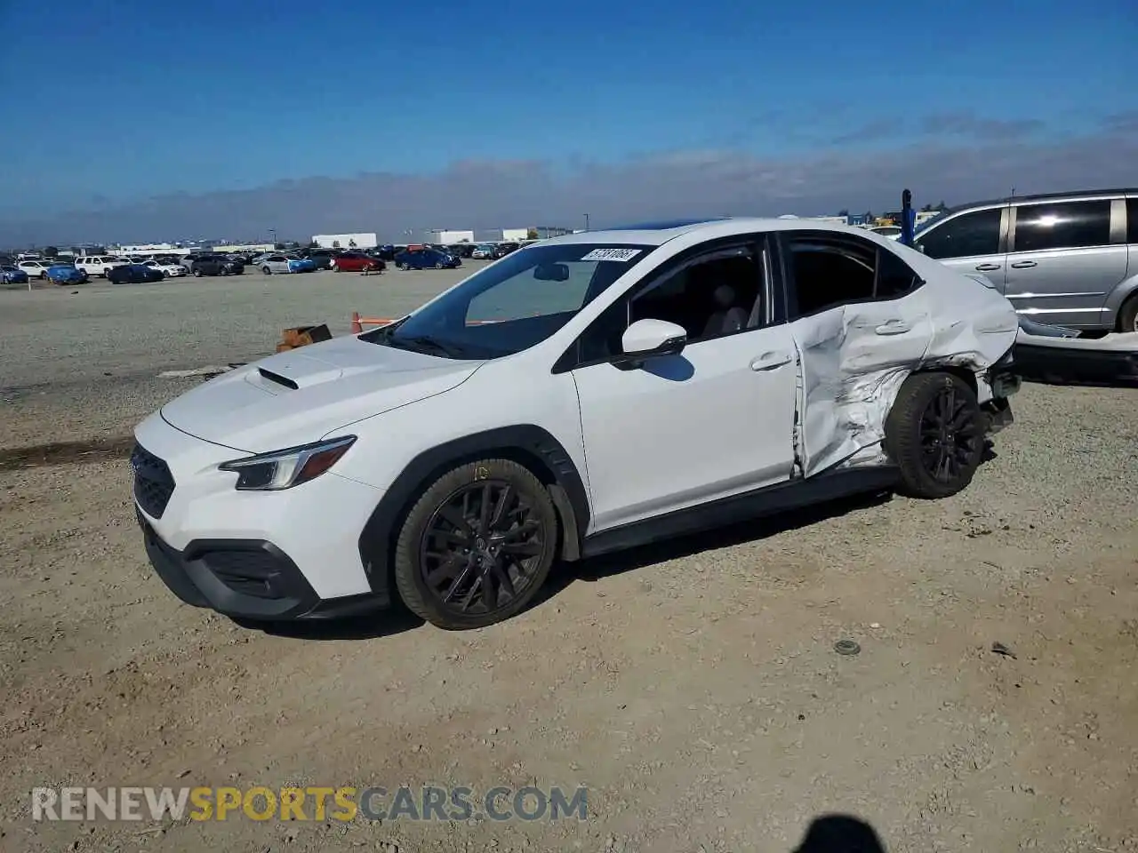 1 Photograph of a damaged car JF1VBAL66N9019215 SUBARU WRX 2022