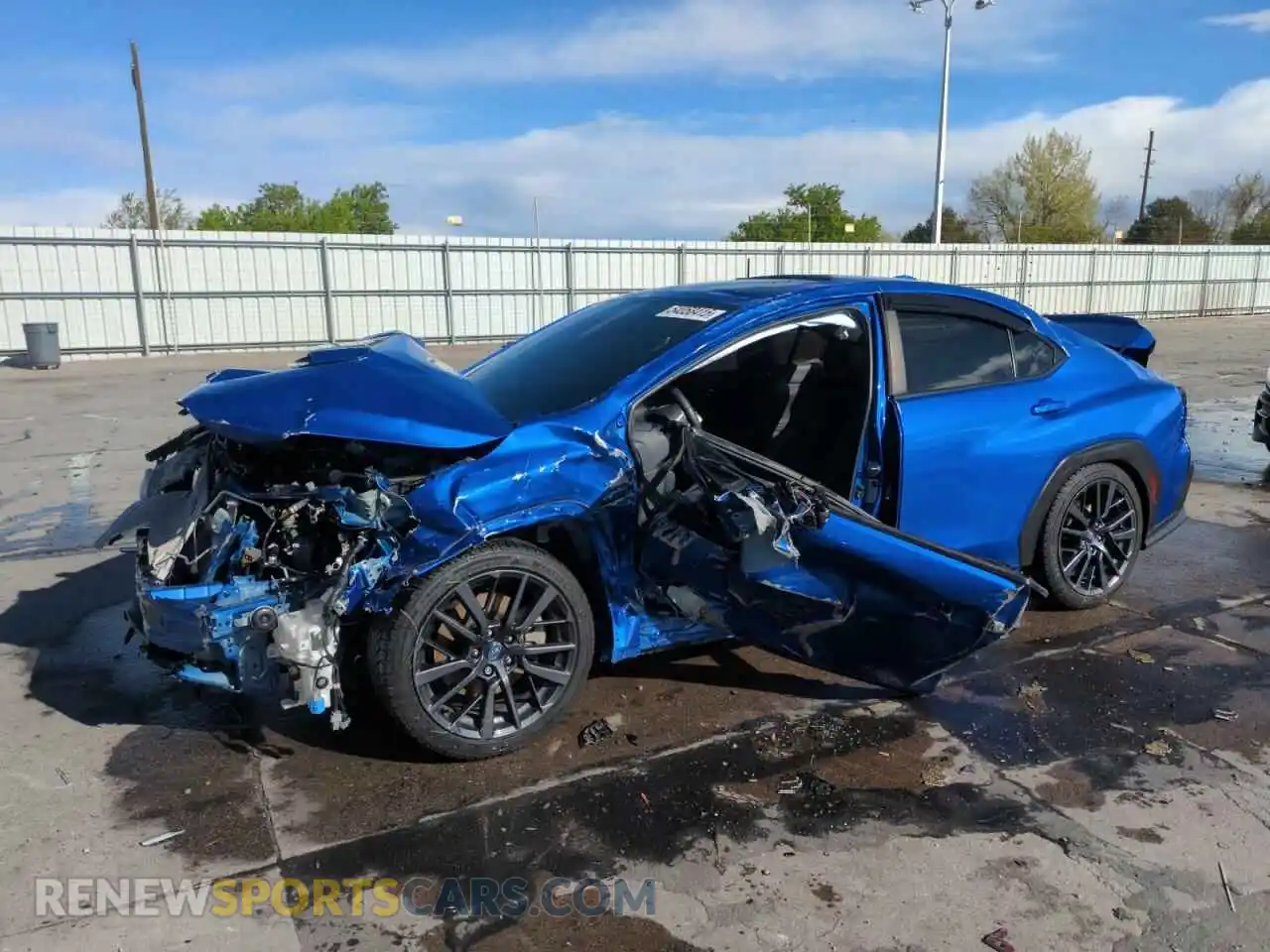 1 Photograph of a damaged car JF1VBAL66N9022471 SUBARU WRX 2022