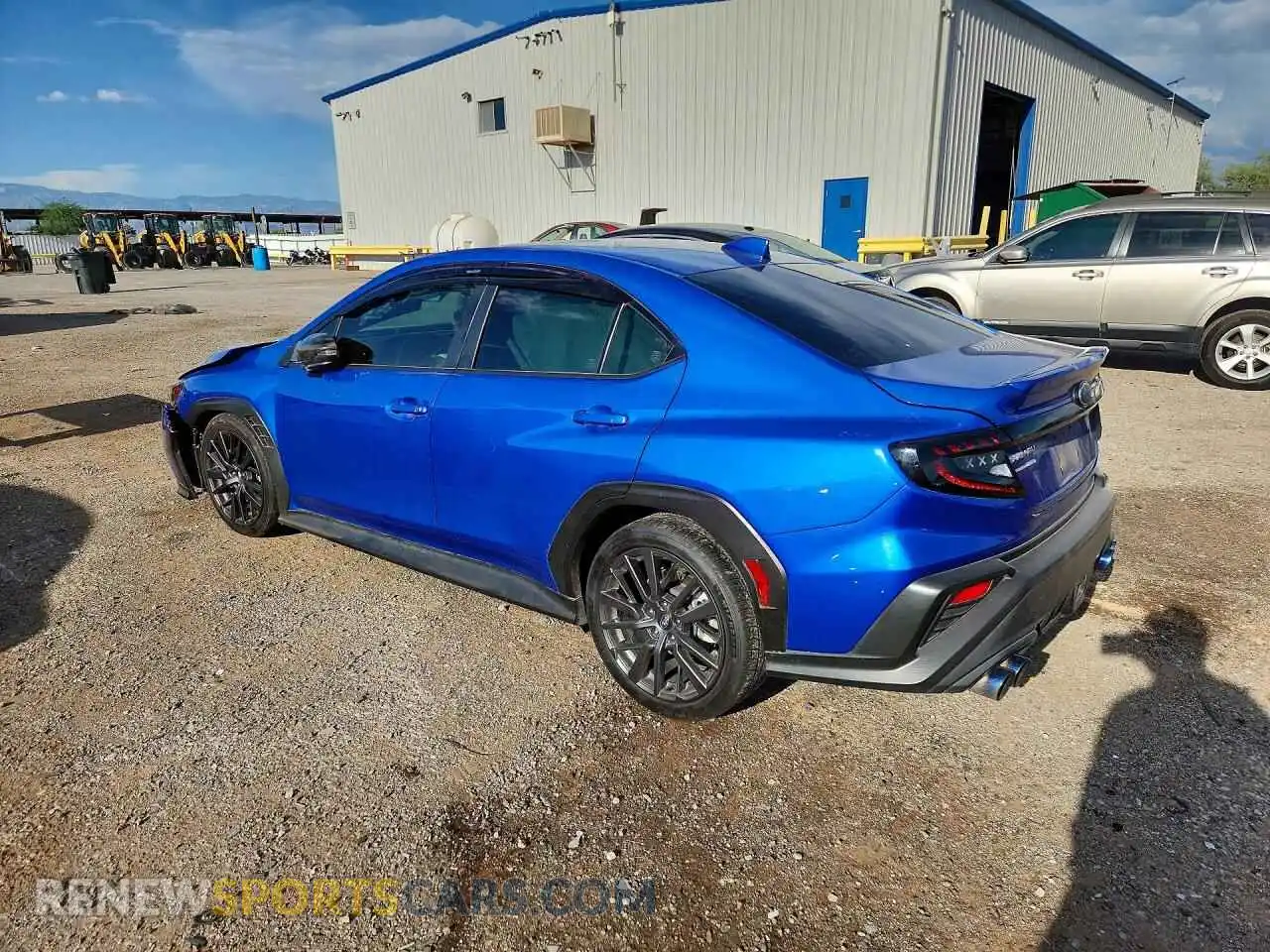 2 fotografías del automóvil dañado JF1VBAL66N9025385 SUBARU WRX 2022